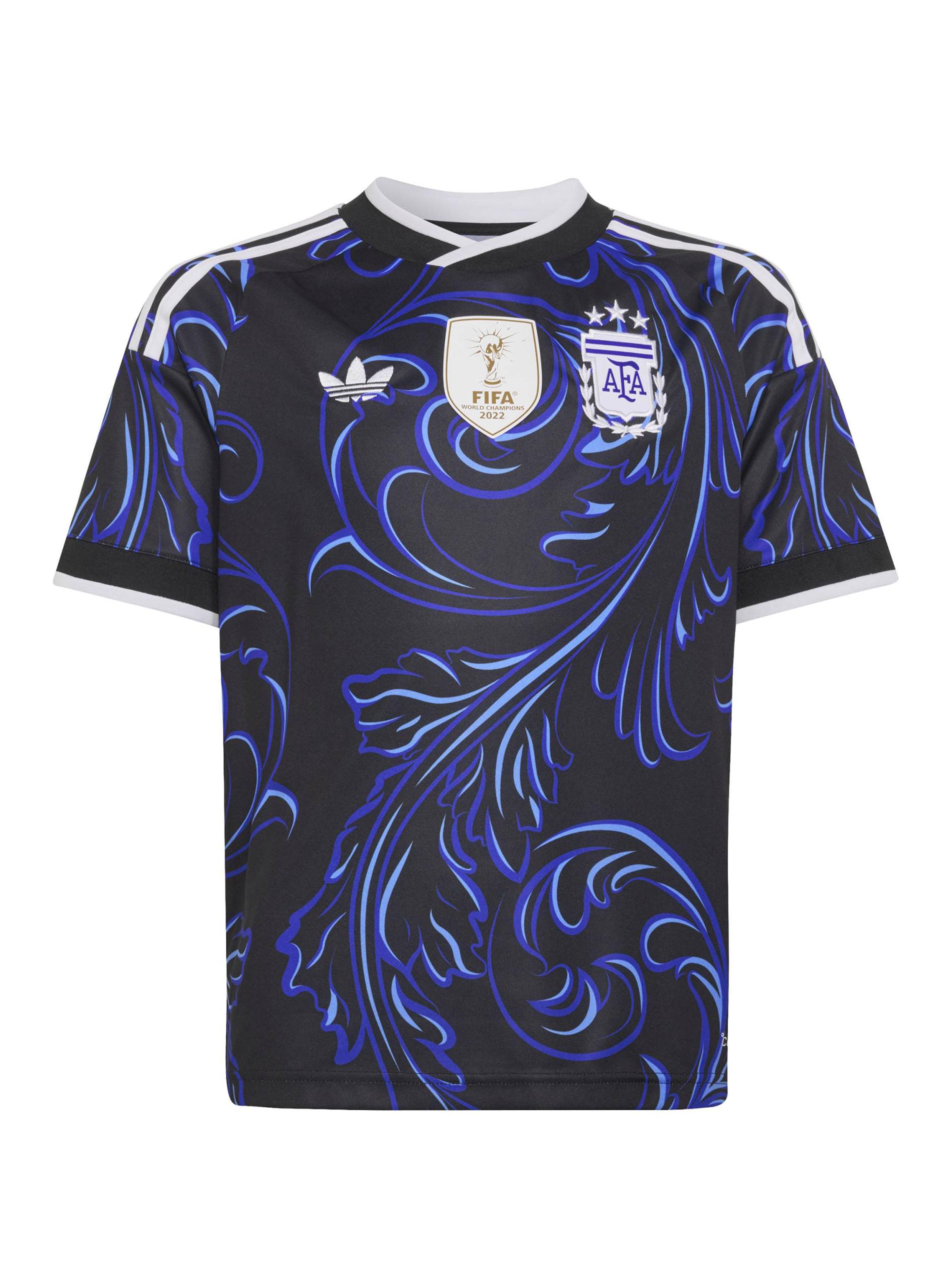 Camiseta de Fútbol Visitante Niños Selección Argentina 26-2