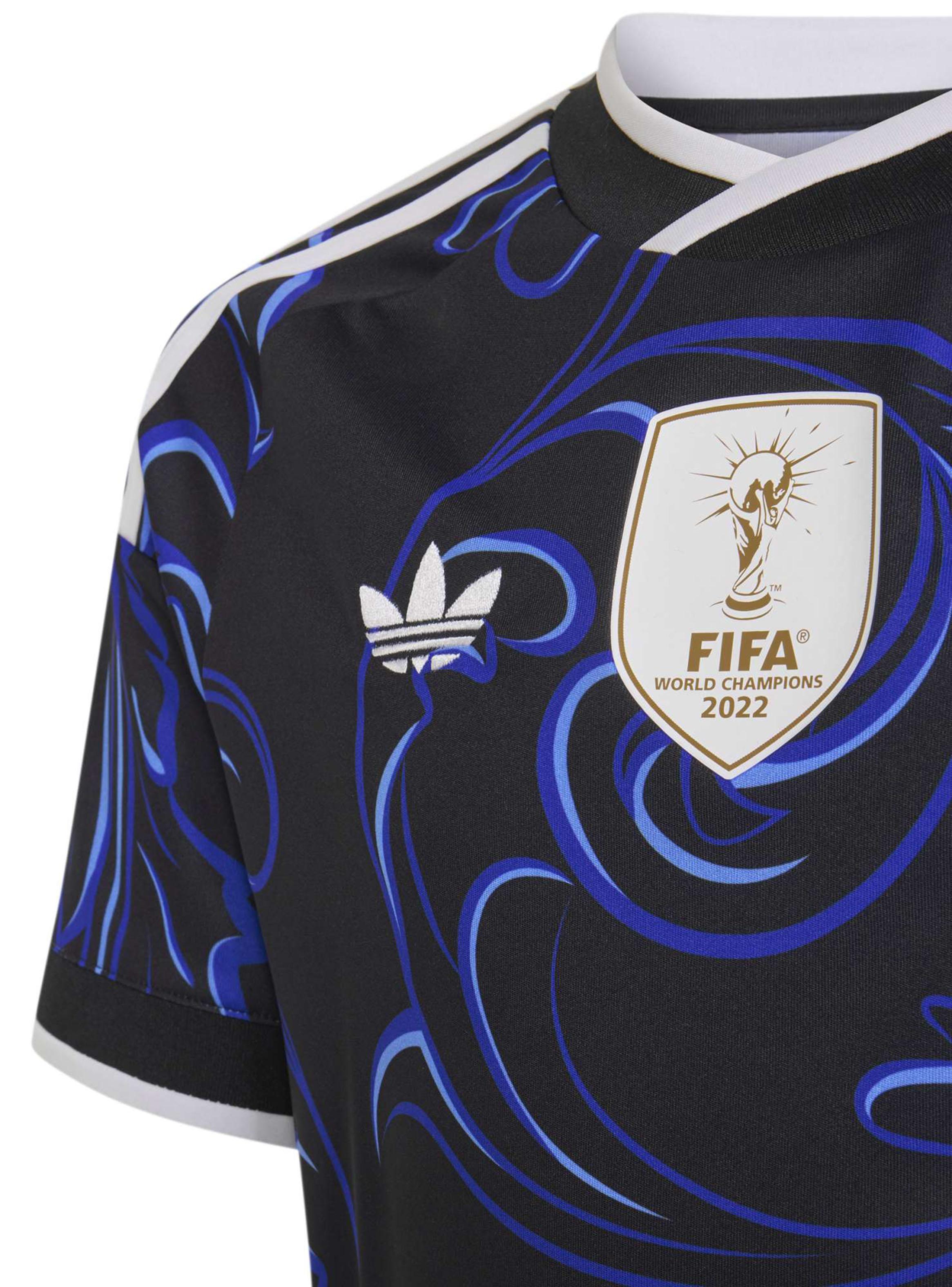 Camiseta de Fútbol Visitante Niños Selección Argentina 26-3