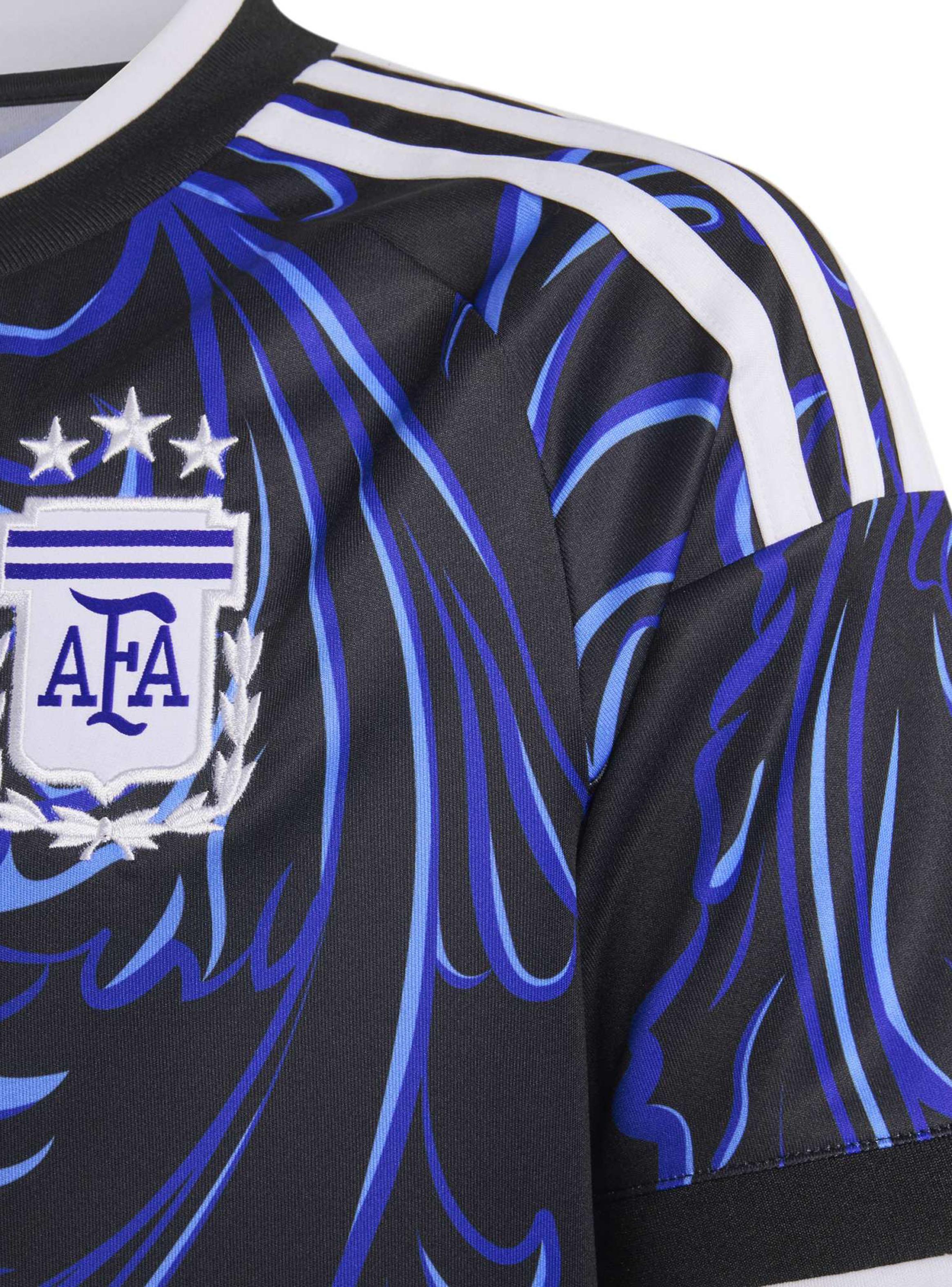 Camiseta de Fútbol Visitante Niños Selección Argentina 26-4