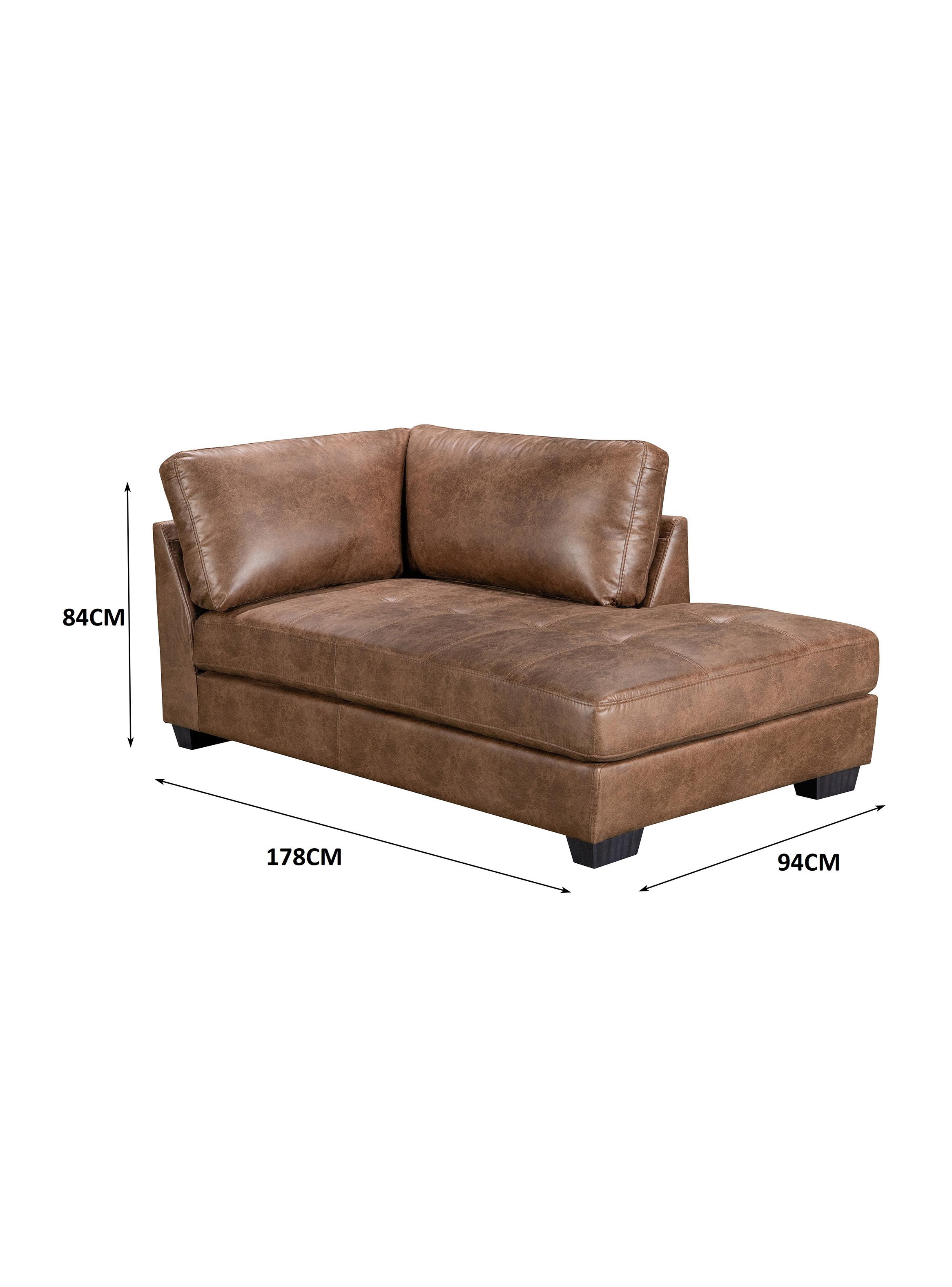 Sofá Seccional 4 Cuerpos Samantha Derecho Pu-7