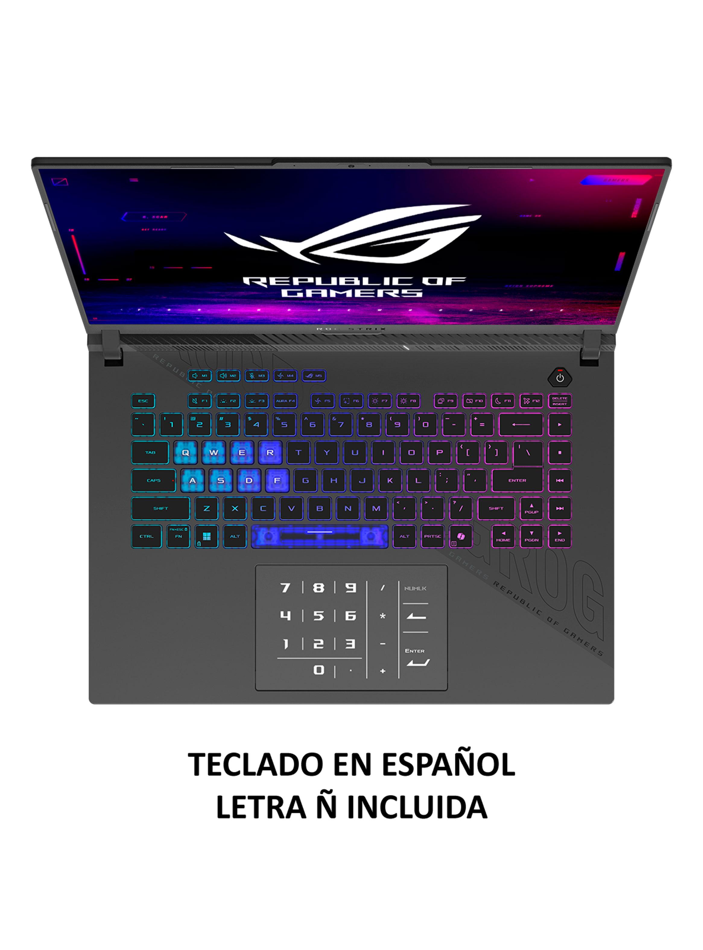 Notebook Gamer ROG Strix G16 AMD Ryzen 9 32GB RAM 1TB SSD RTX 5060 16'' 2.5K WQXGA 240Hz-6