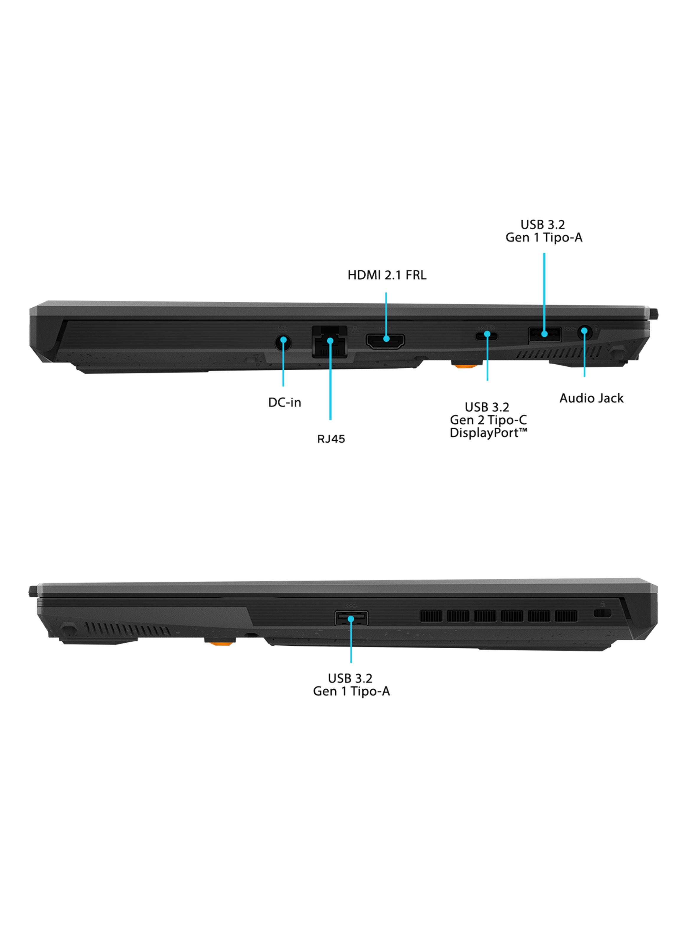 Notebook Gamer TUF Gaming F16 Intel Core 5 Nvidia GeForce RTX 3050 16GB RAM 512GB SSD 16'' 144Hz-7