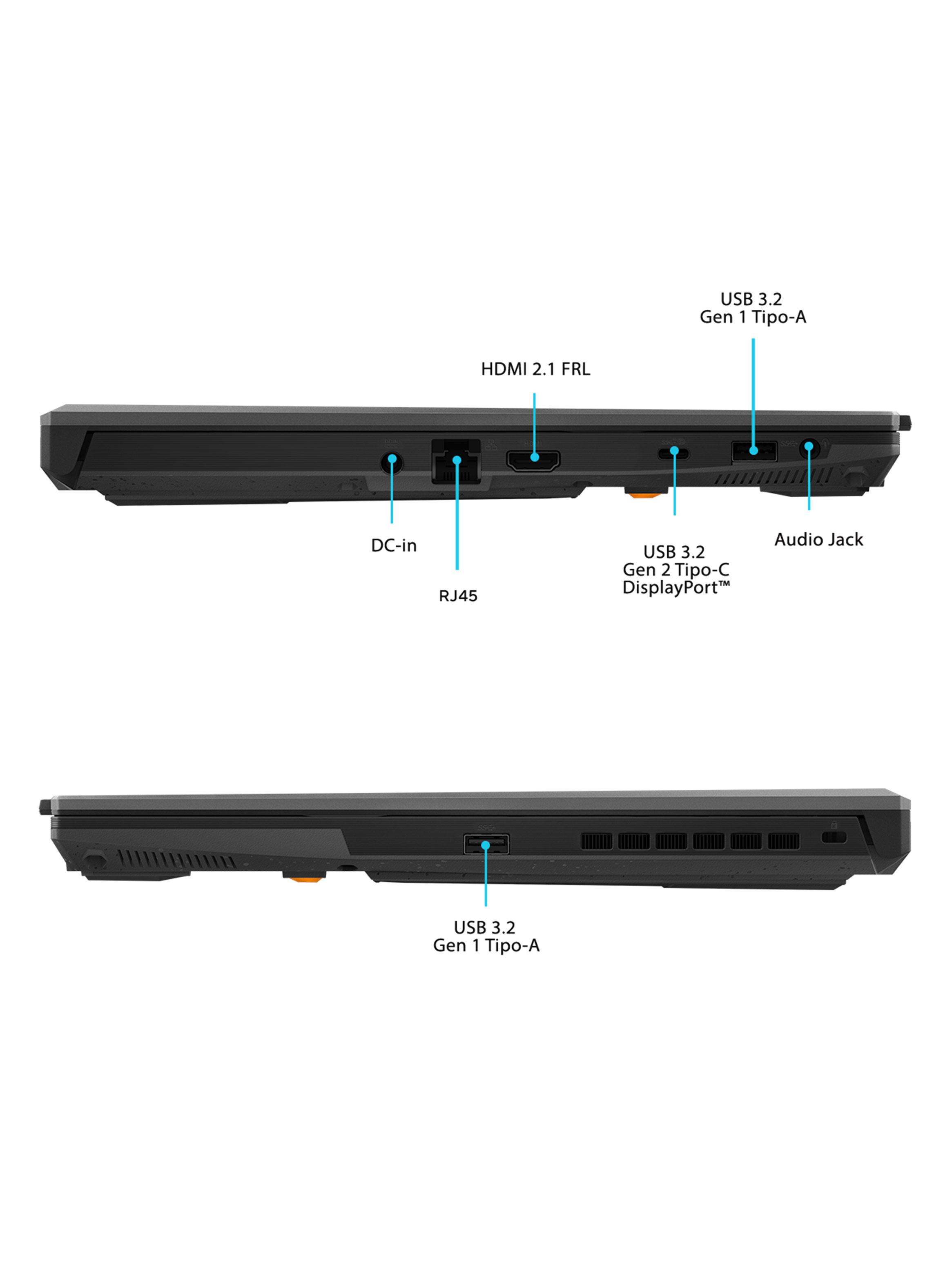 Notebook Gamer TUF Gaming F16 Intel Core 5 Nvidia GeForce RTX 3050 8GB RAM 512GB SSD 16'' 144Hz-7