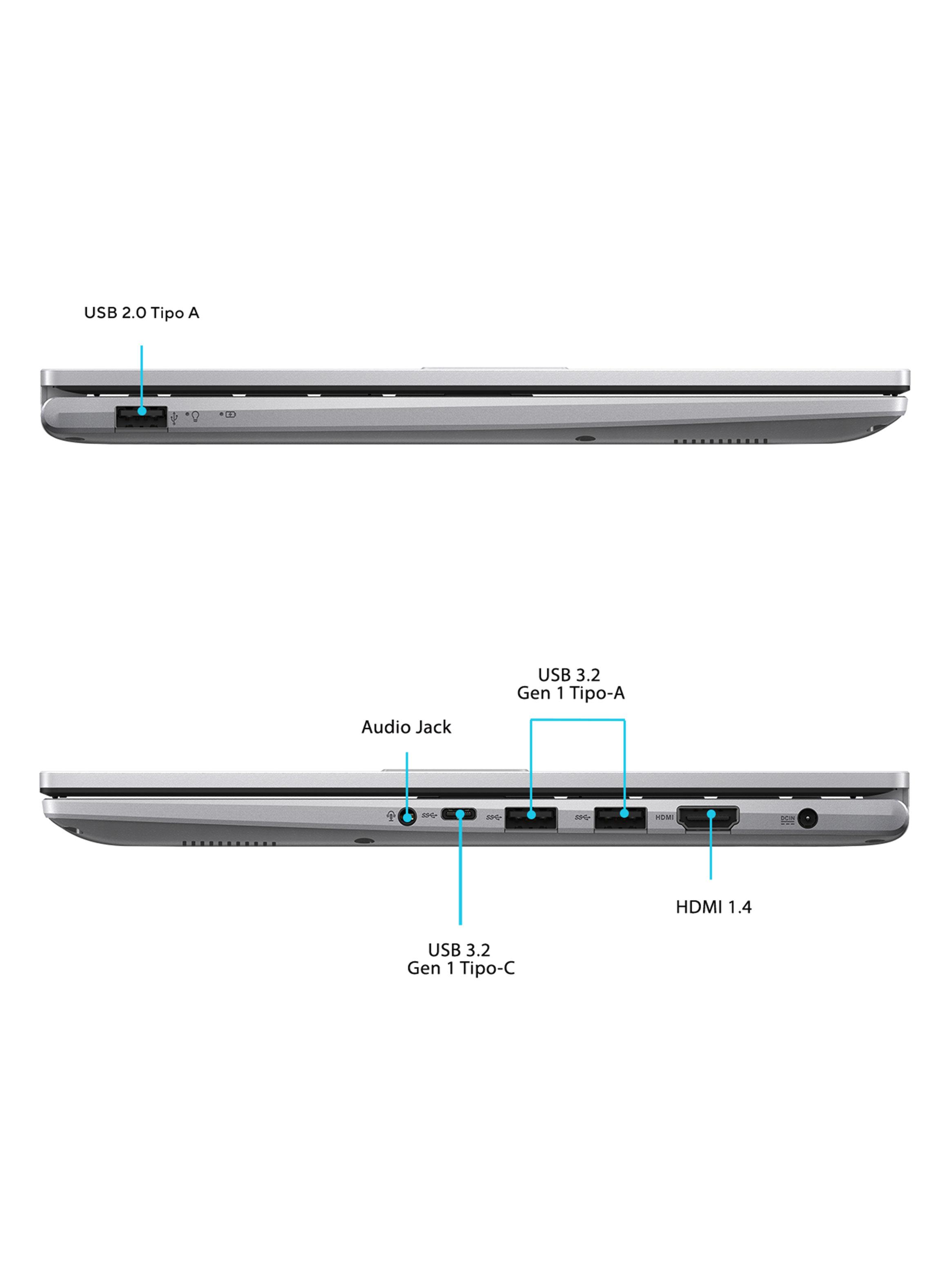 Notebook Vivobook 14 X1404VA-EB1660W Intel Core 5 8GB RAM 512GB SSD 14'' FHD 60Hz-9
