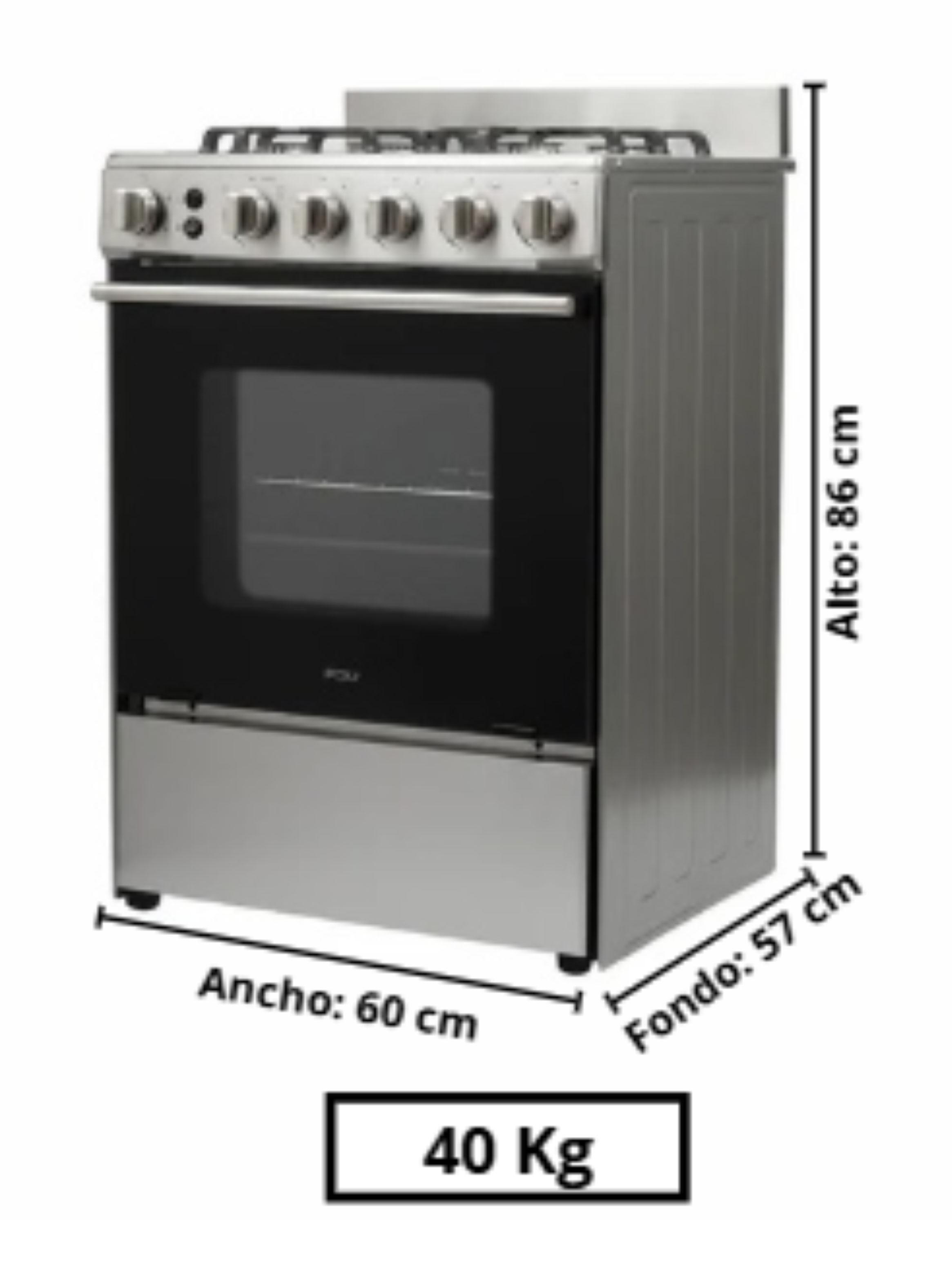 Cocina a Gas 4 Quemadores FS Design 24BMG4G059-1