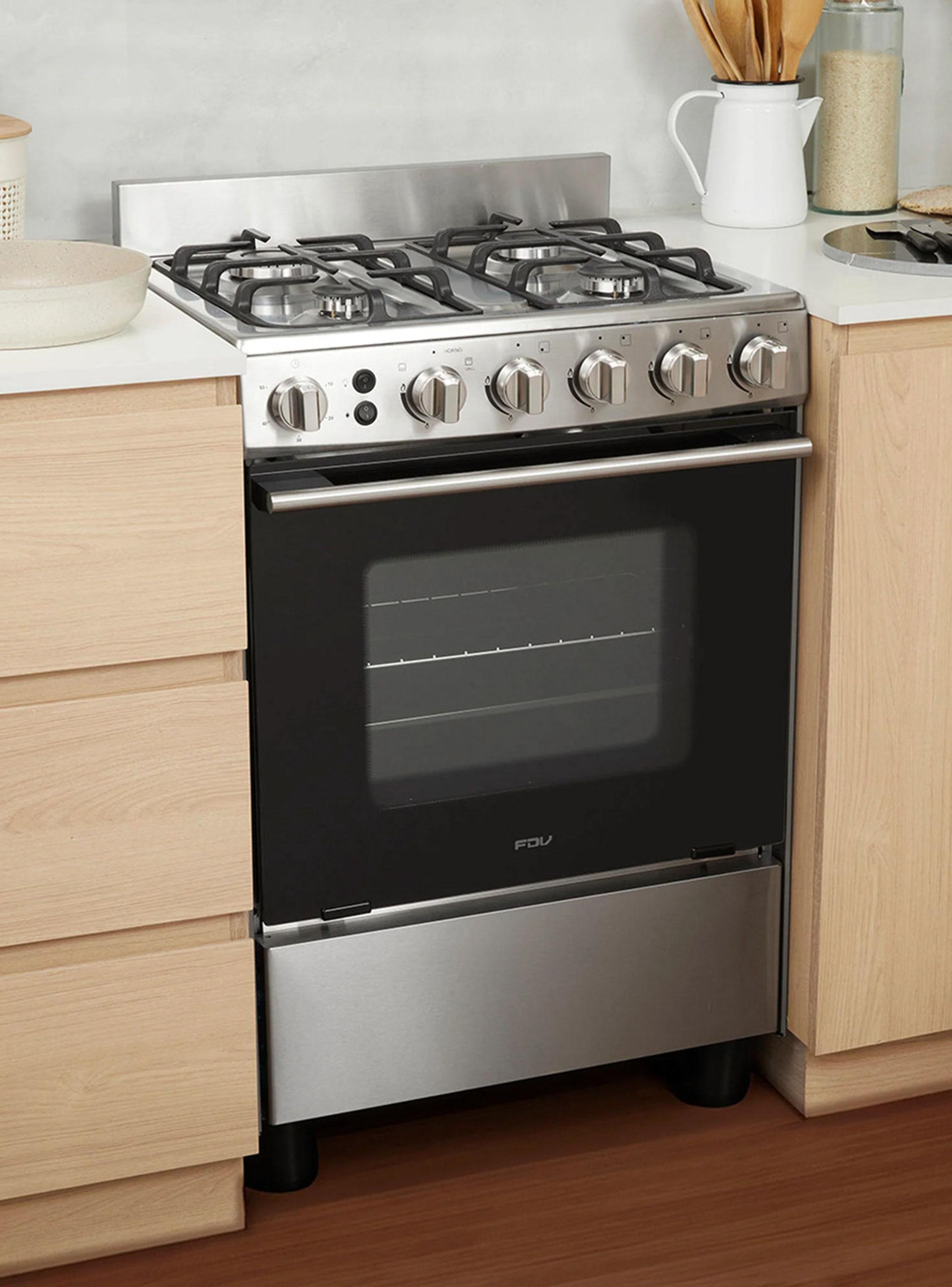 Cocina a Gas 4 Quemadores FS Design 24BMG4G059-5