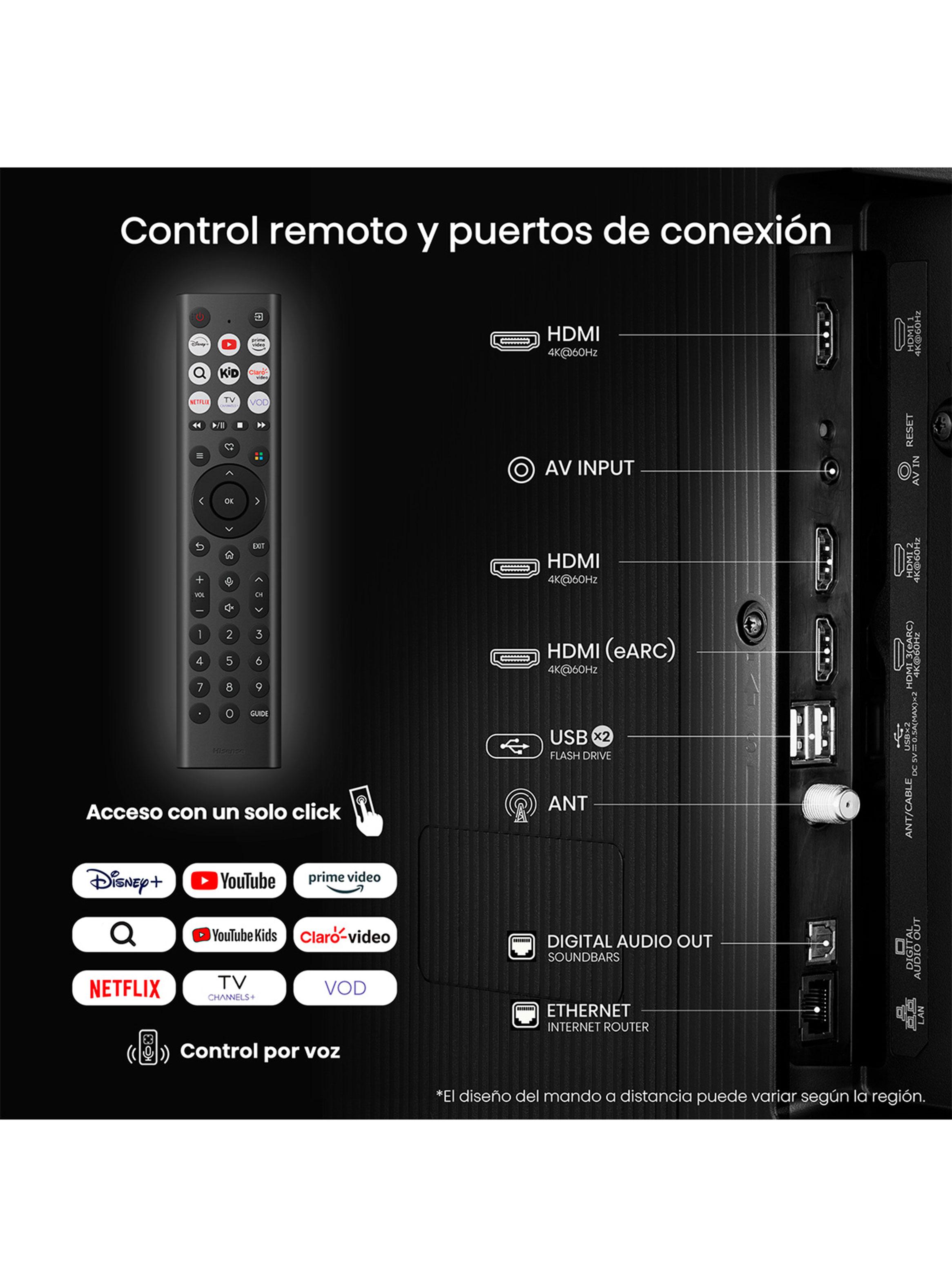 LED Smart TV 85'' 4K UHD 85A6NV-5