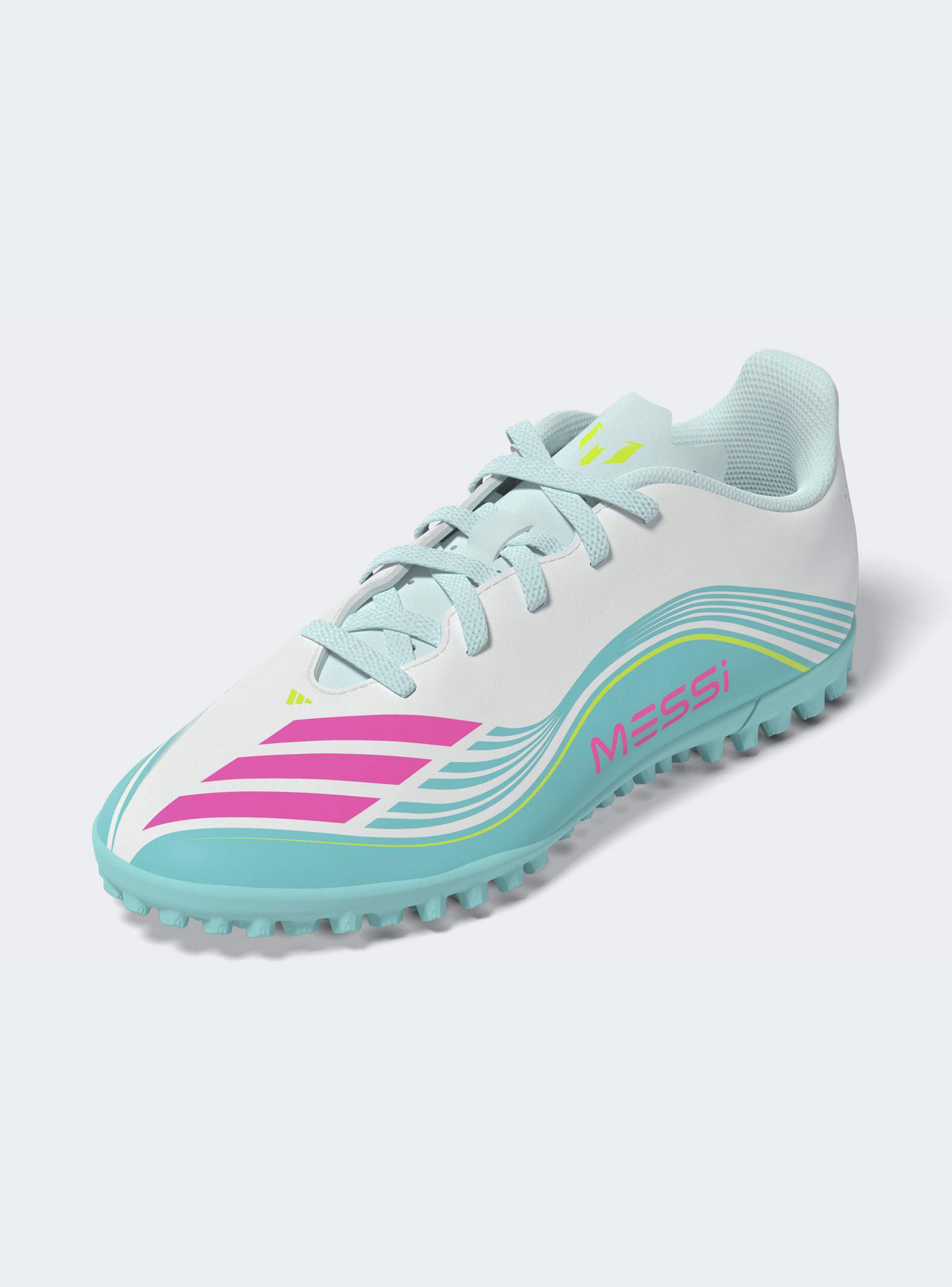 Zapatilla Fútbol Logo F50 Messi Club TF J T.35.5 a T.38-2