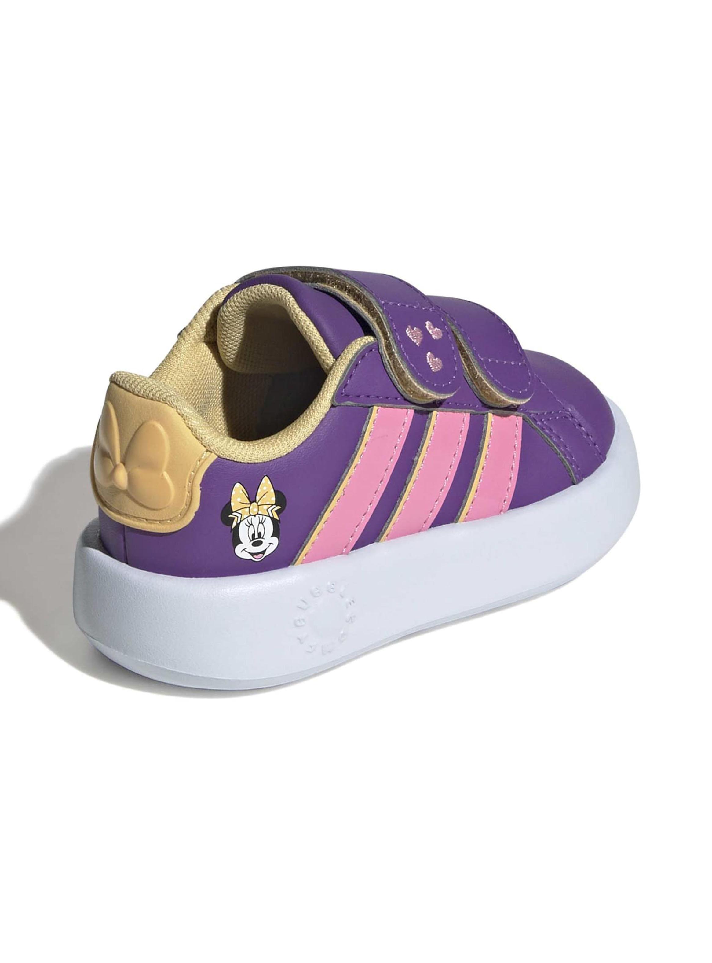 Zapatilla Urbana Minnie  Grand Court Cf I Violeta Jr. Unisex-3
