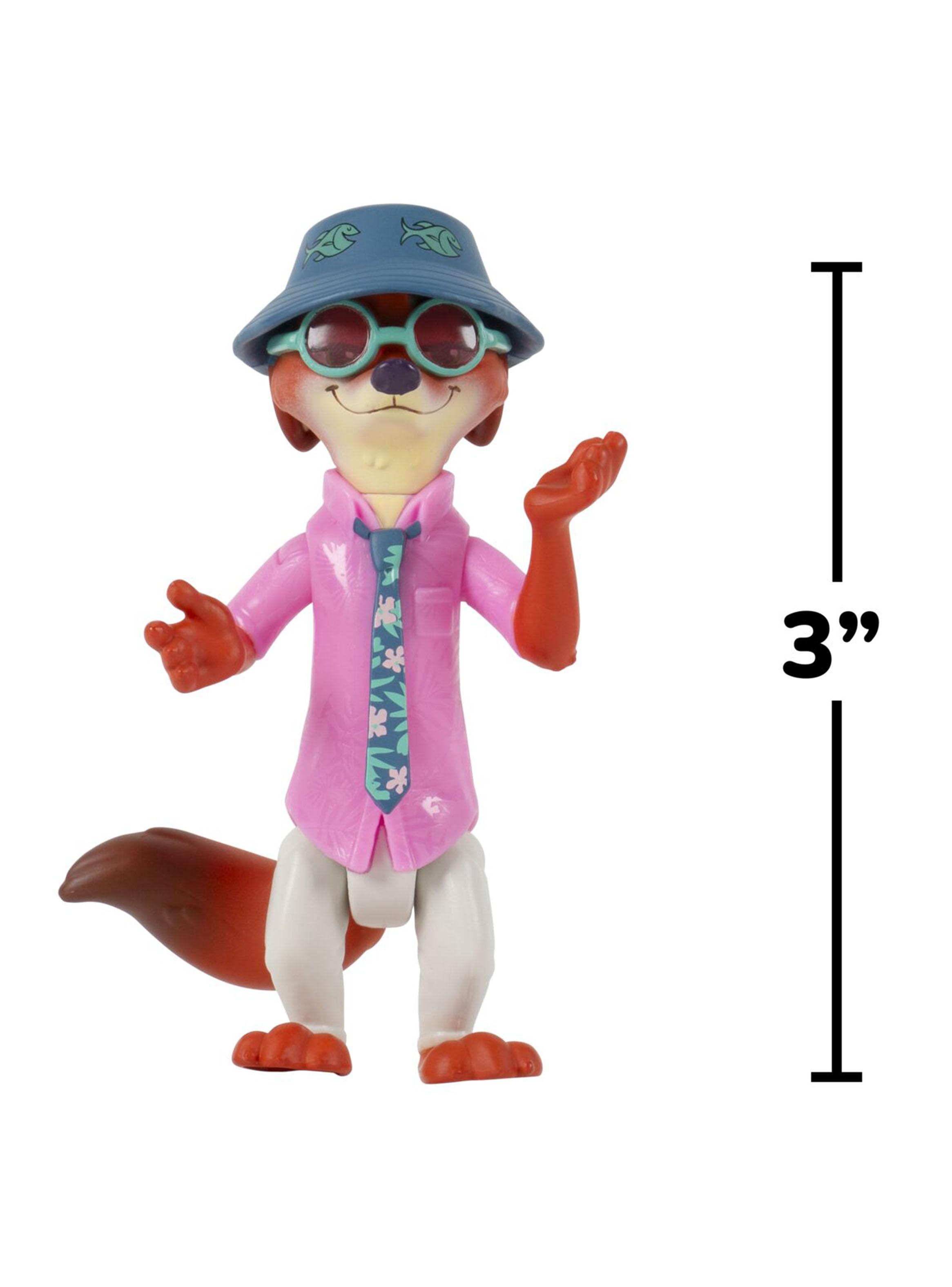 Set 5 Figuras Aventura Zootopia 2-5