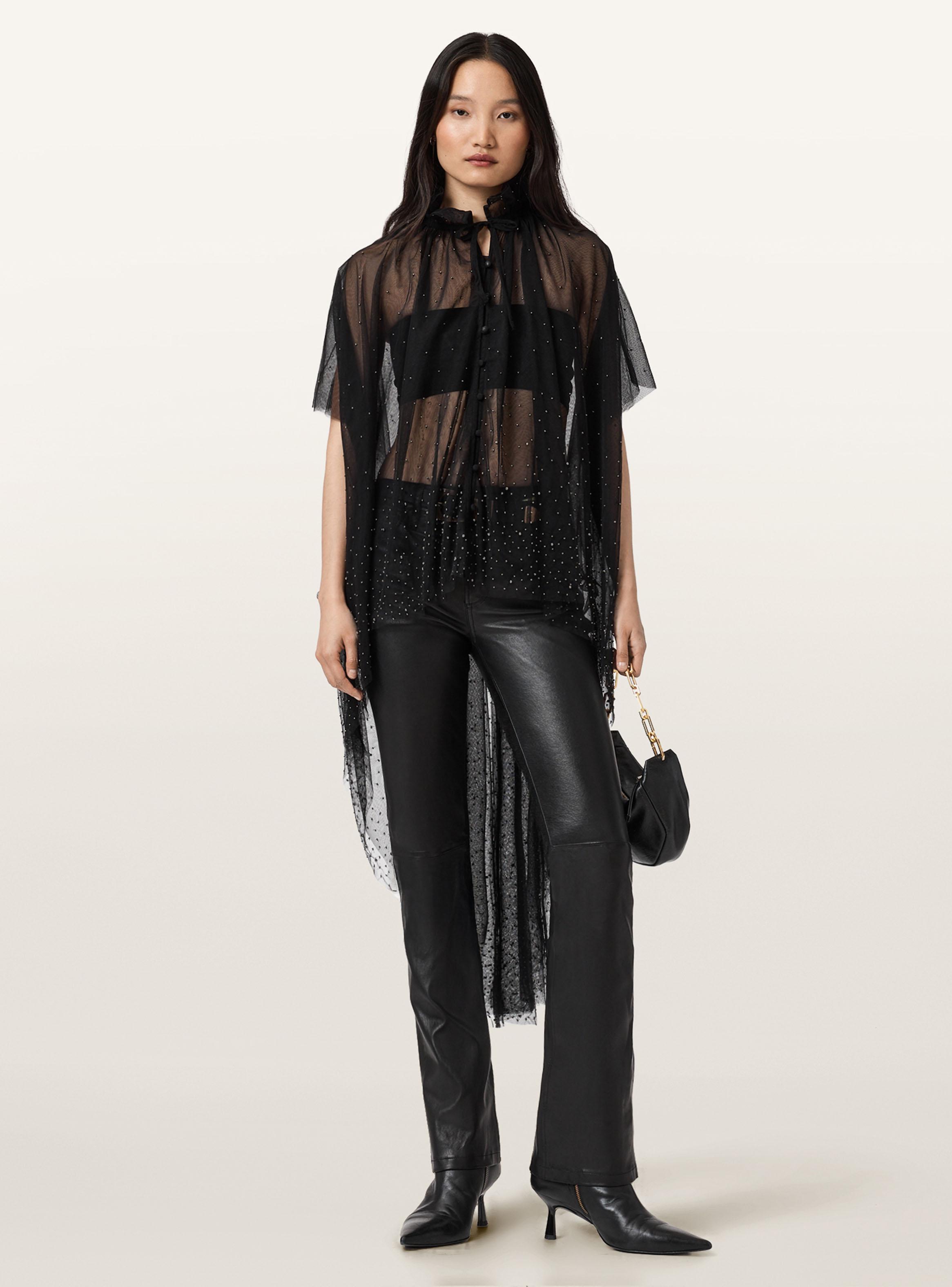 Pantalón Haldan Cuero-5