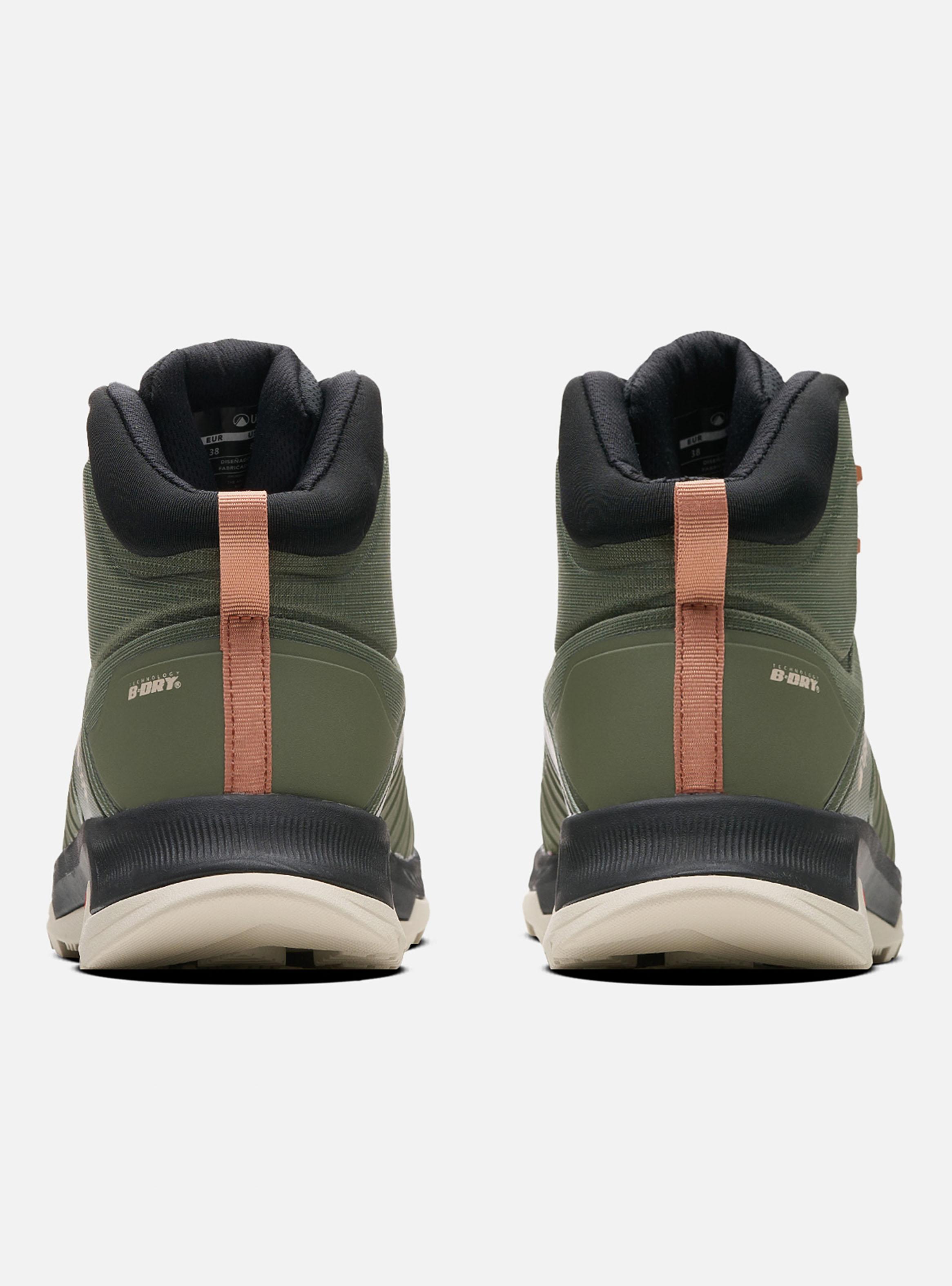 Zapatilla Outdoor Vulcano Iron Stone Mid B-dry Caña Hombre-3