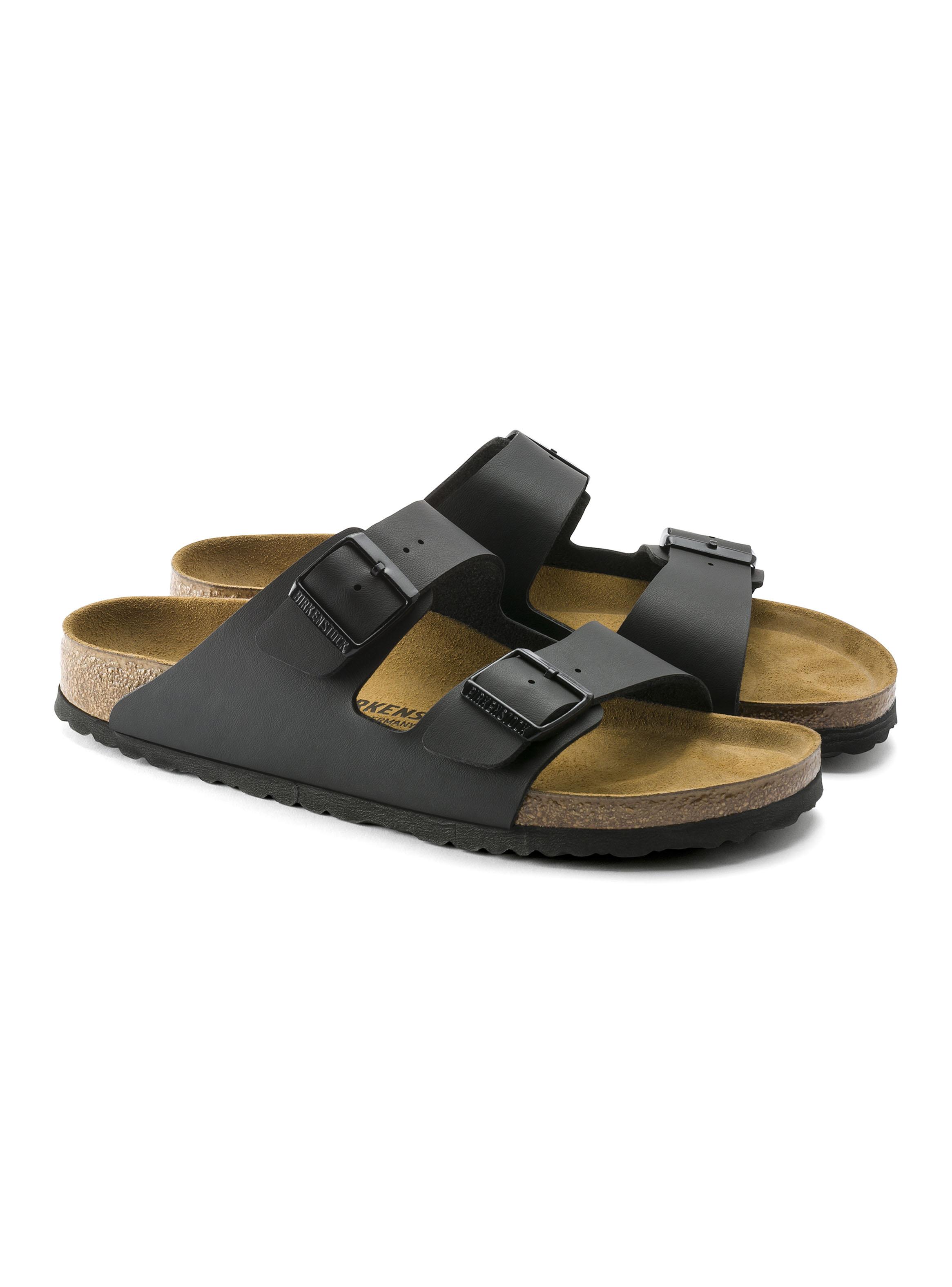 Sandalia Arizona Big Buckle Cuero Mujer-3