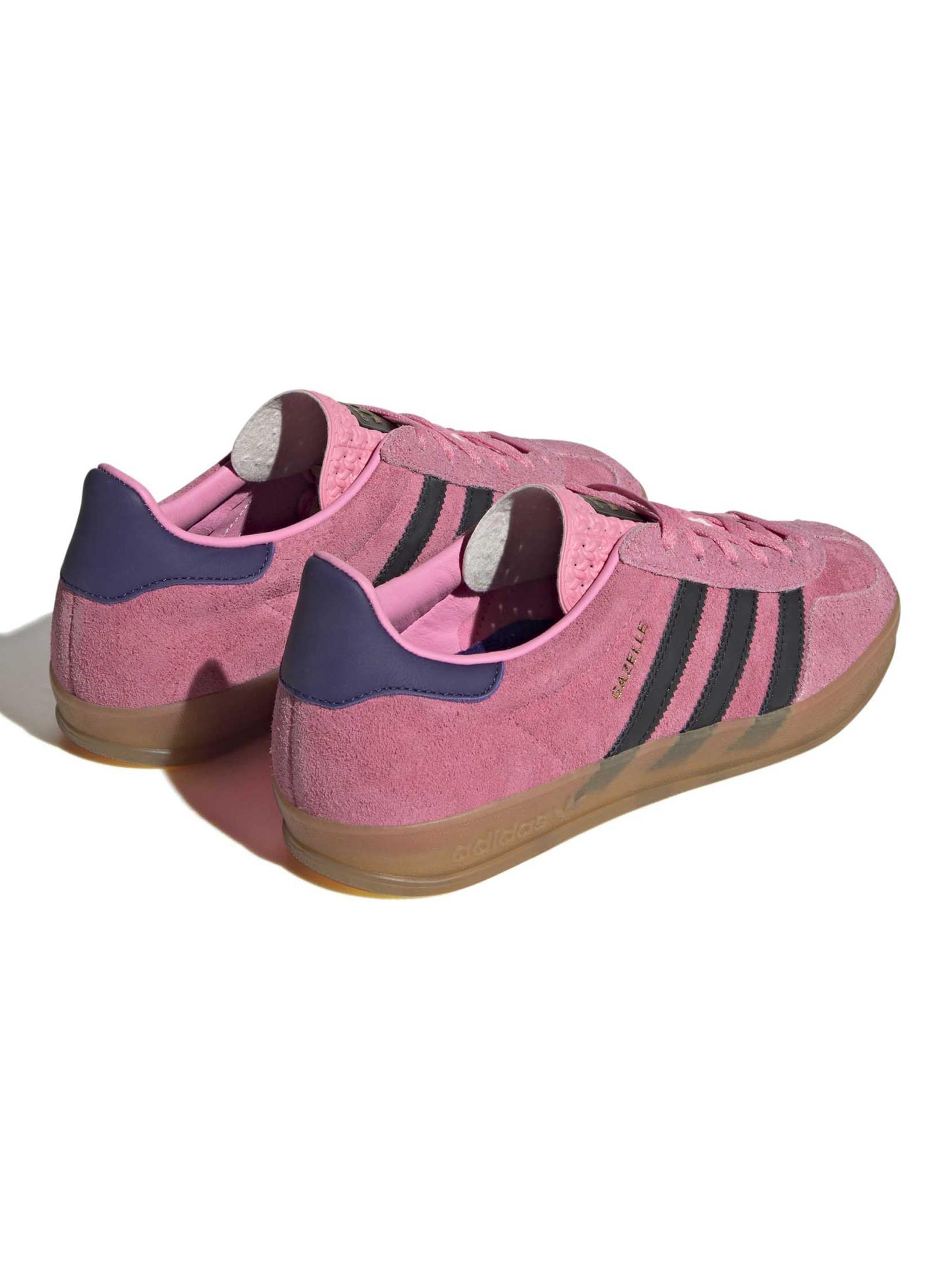 Zapatilla Urbana Pink Originals Gazelle Indoor W Mujer-3