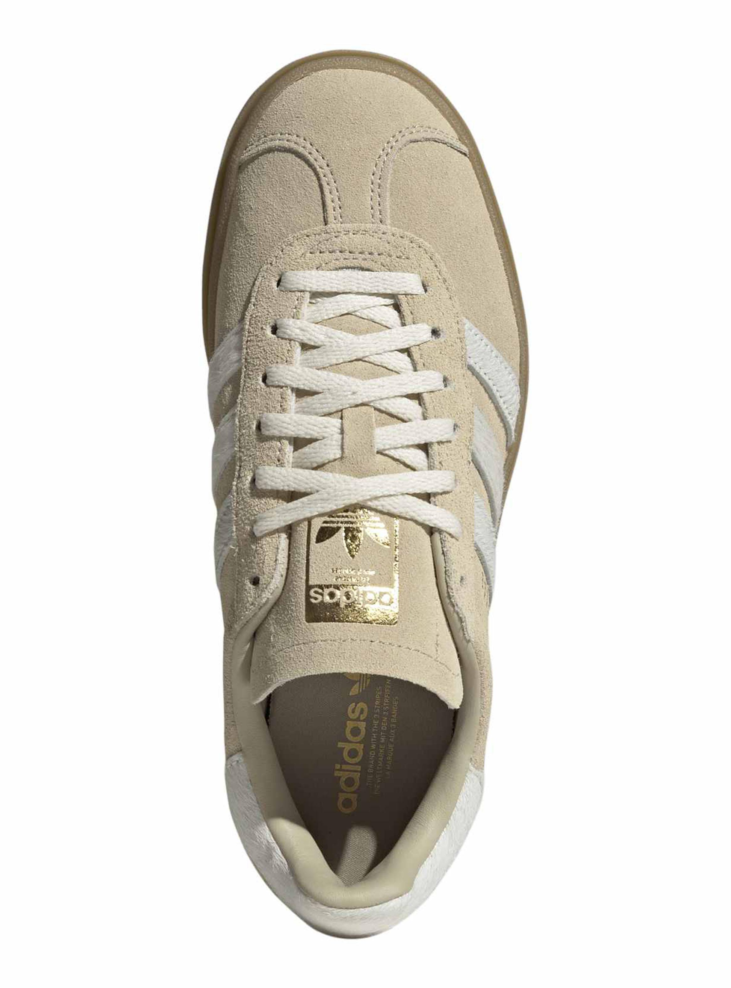 Zapatilla Urbana Cuero Gazelle Bold Mujer-4