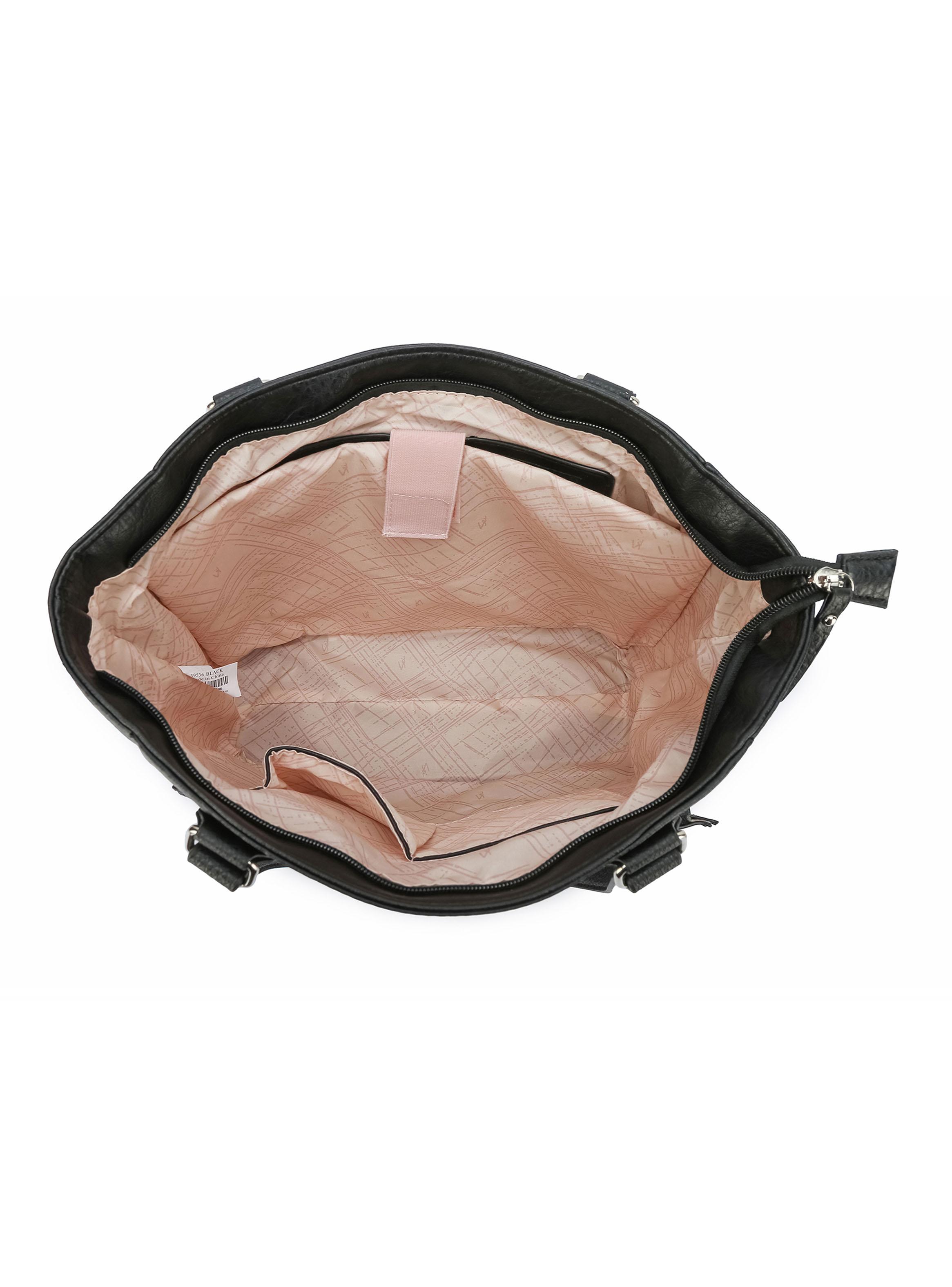 Cartera de Hombro Panchita Negro-3