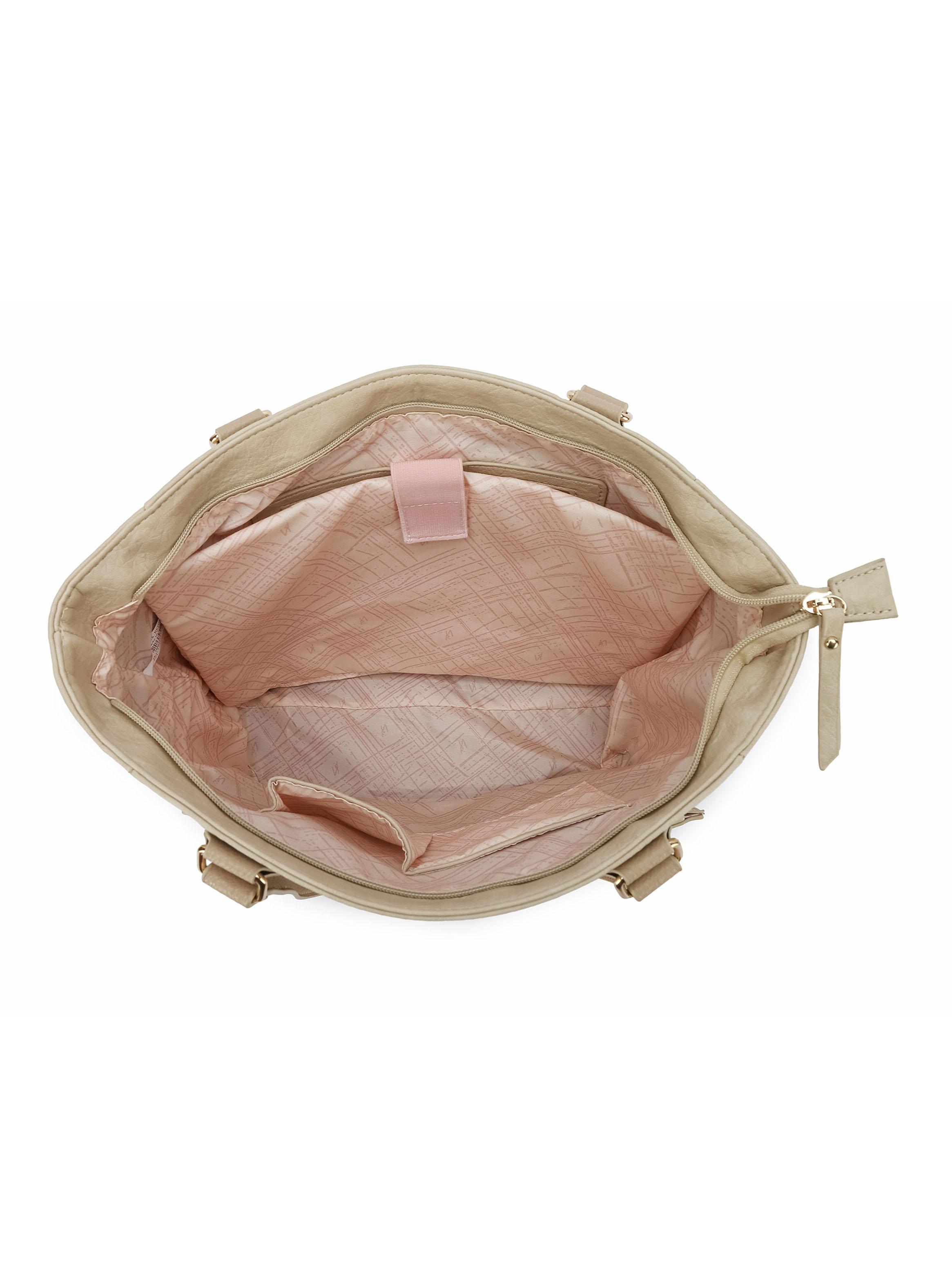 Cartera de Hombro Panchita Beige-3