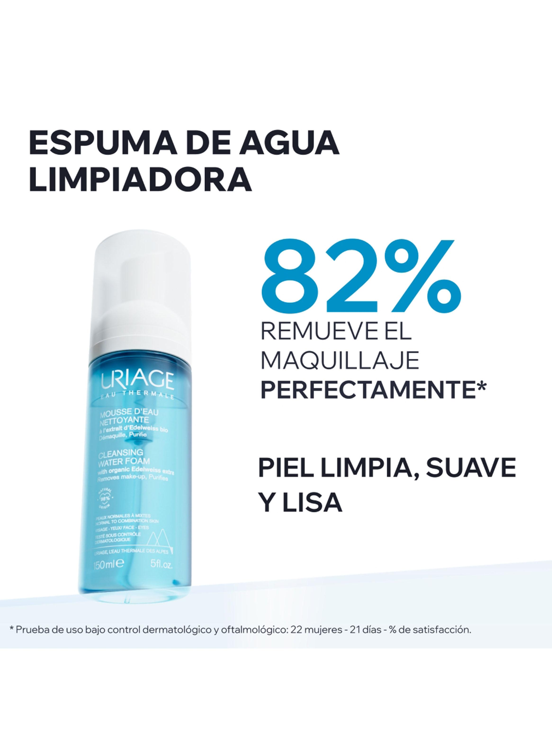 Espuma de Agua Limpiadora 150 ml de Uriage-1