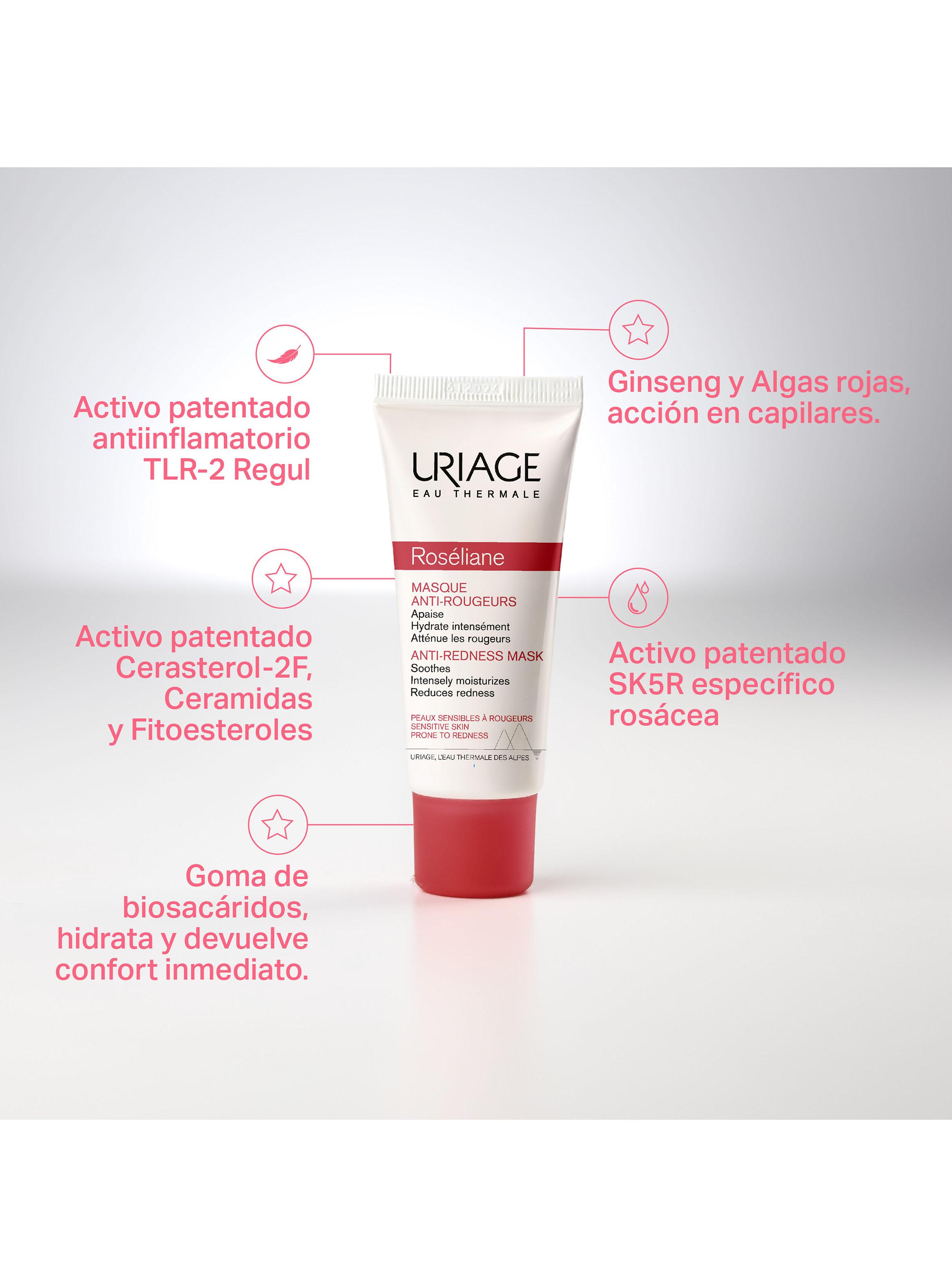 Roséliane Mascarilla Antirojeces 40ml de Uriage-2