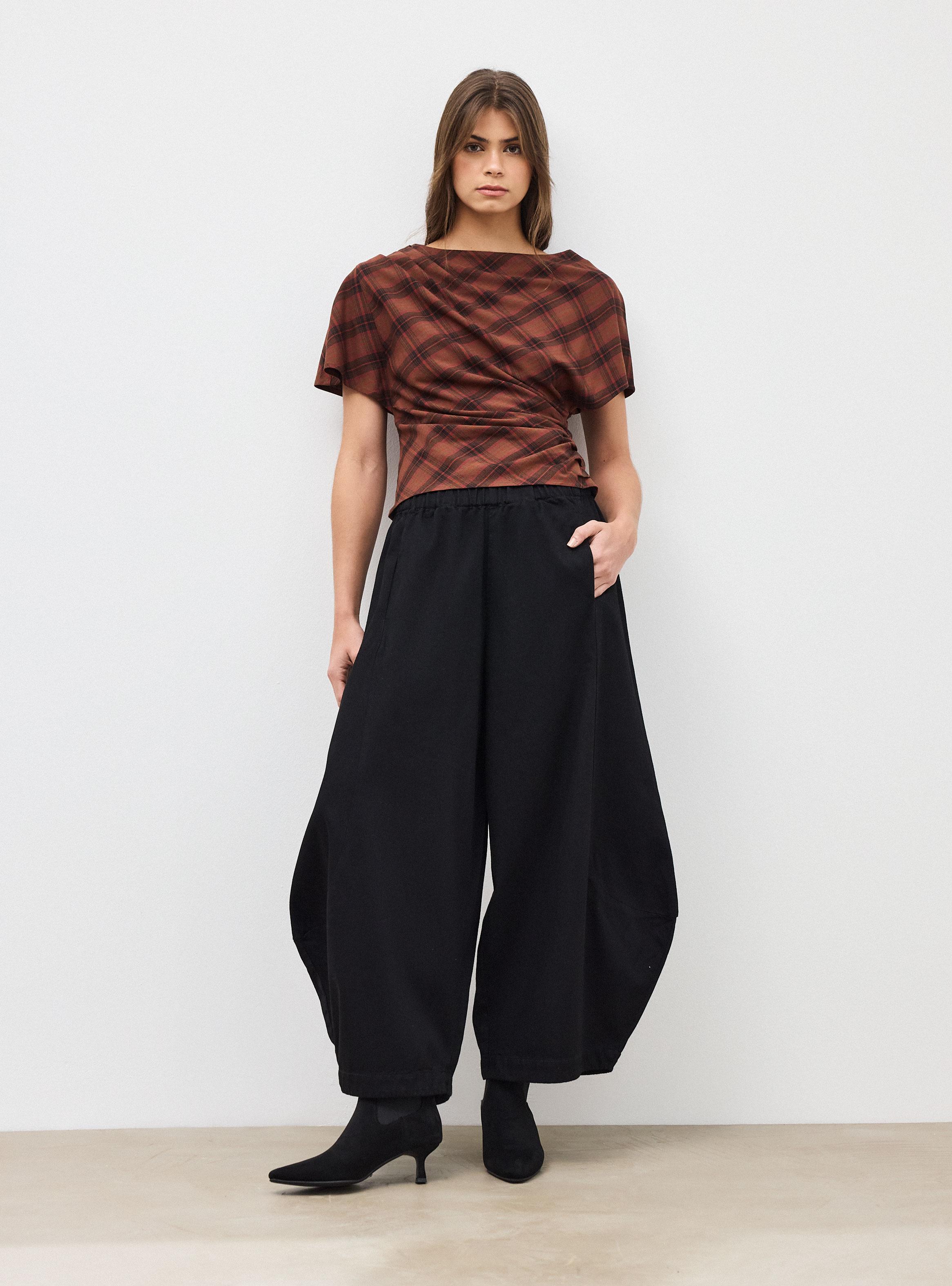 Jeans Balloon Cintura Elasticada-4