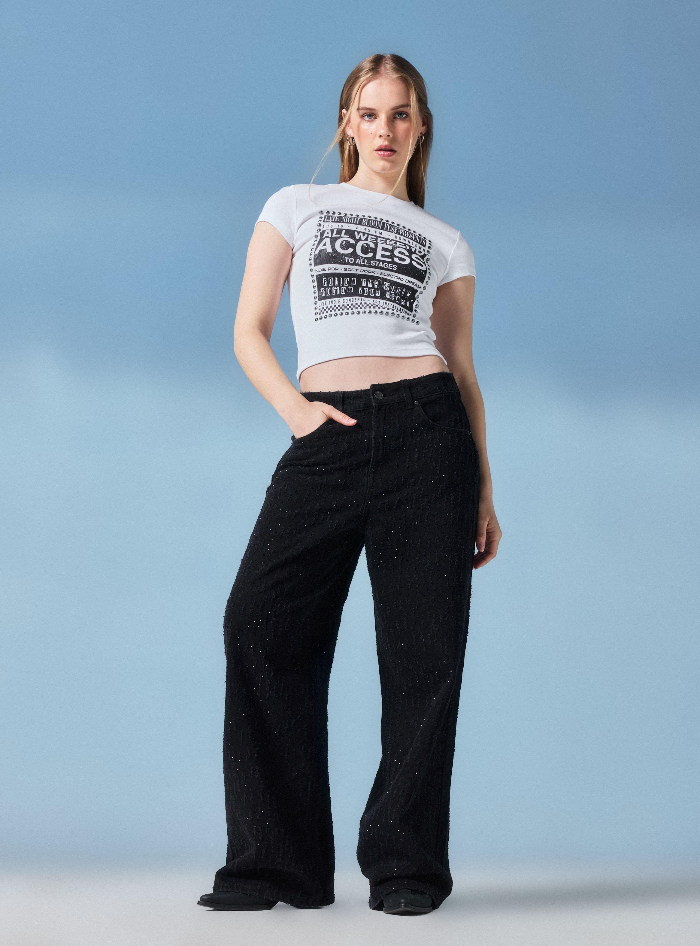 Jeans Corte Print Estampado-4