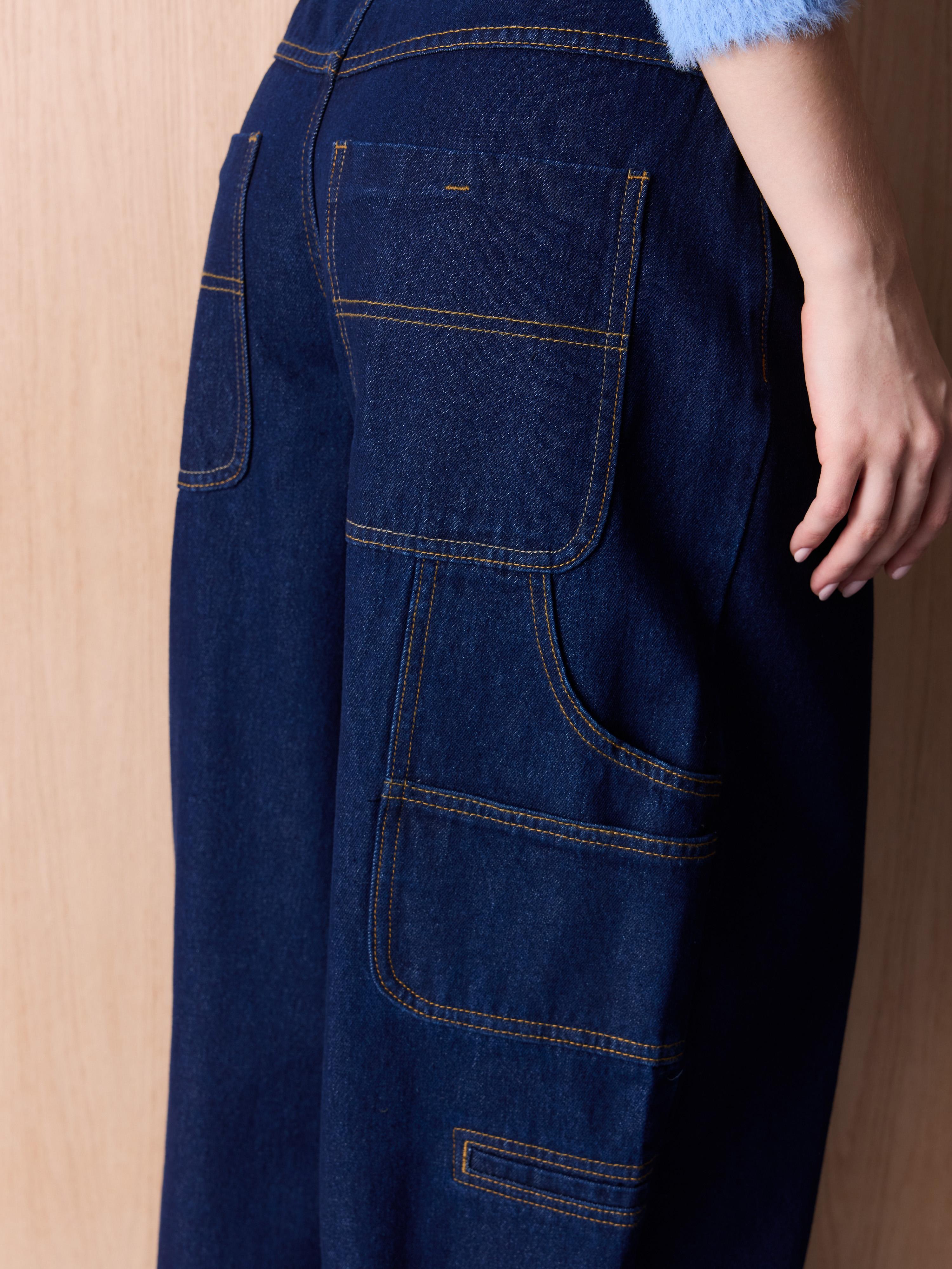 Jeans con Costuras Delanteras-3