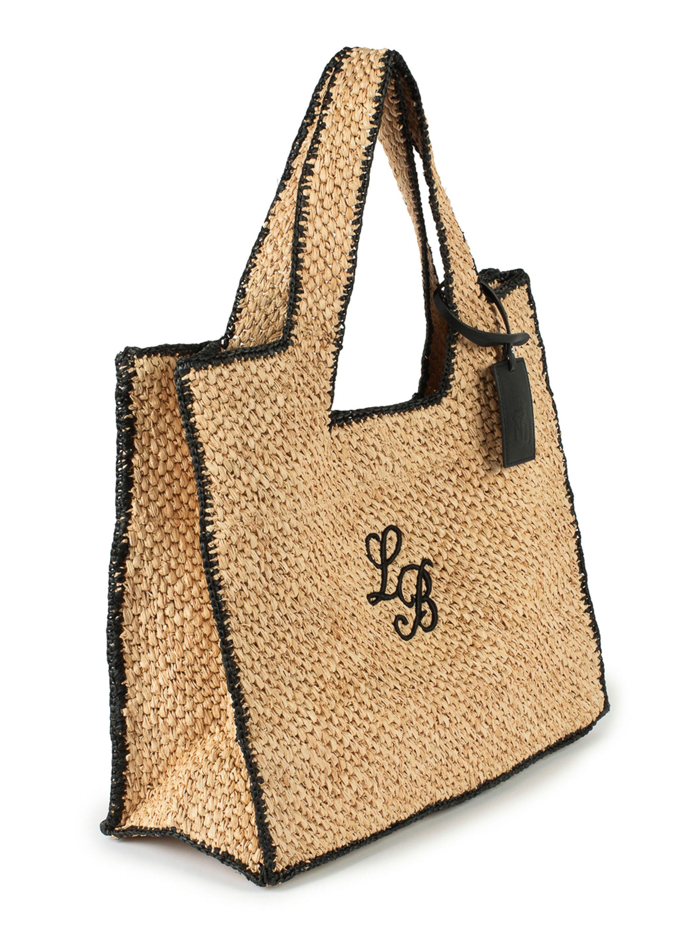 Bolso de Playa Raffia Tote Bag Duo-2