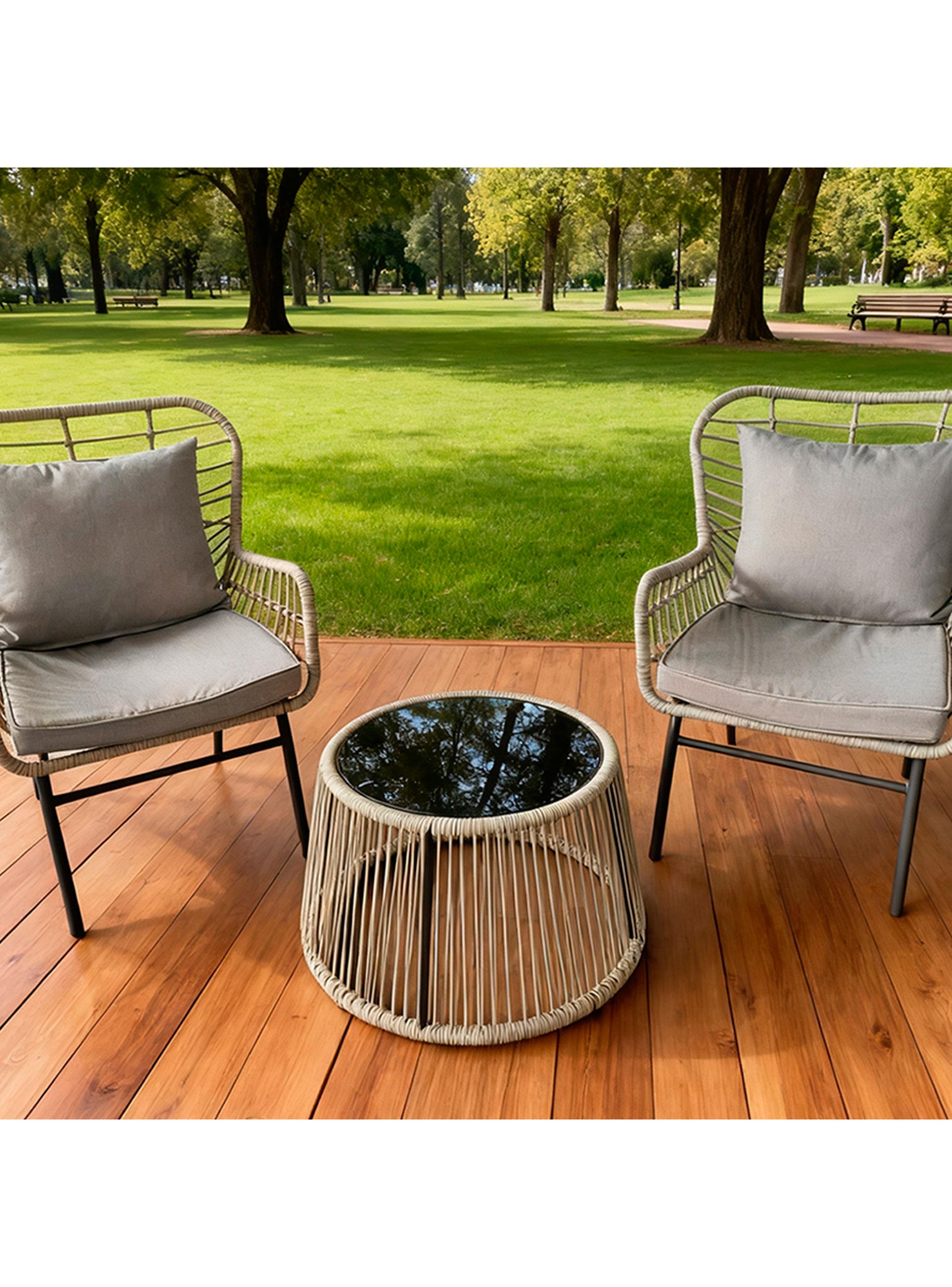 Juego de Terraza 3 Piezas Amalfi-4