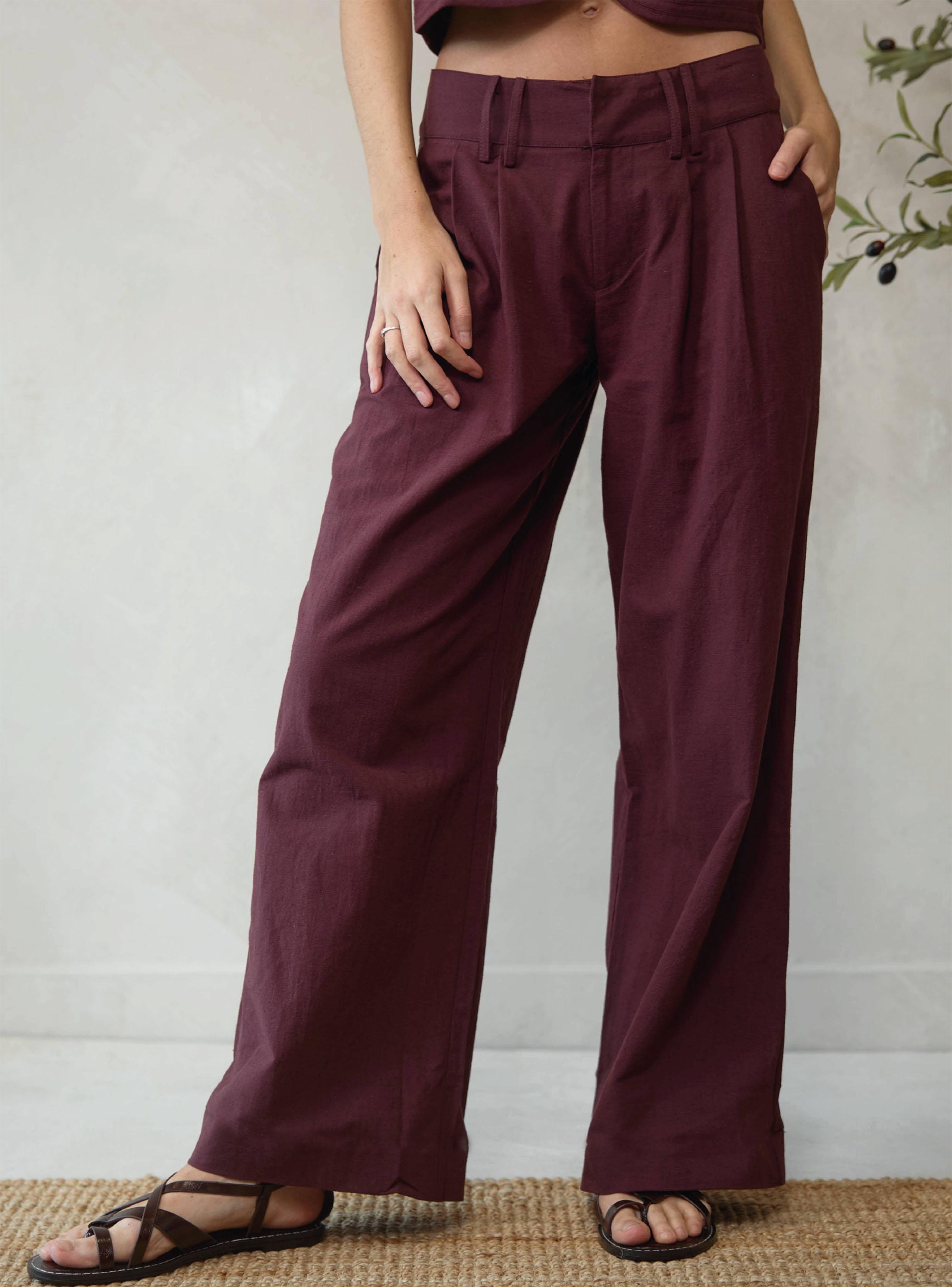 Pantalón Sastrero Lino-0
