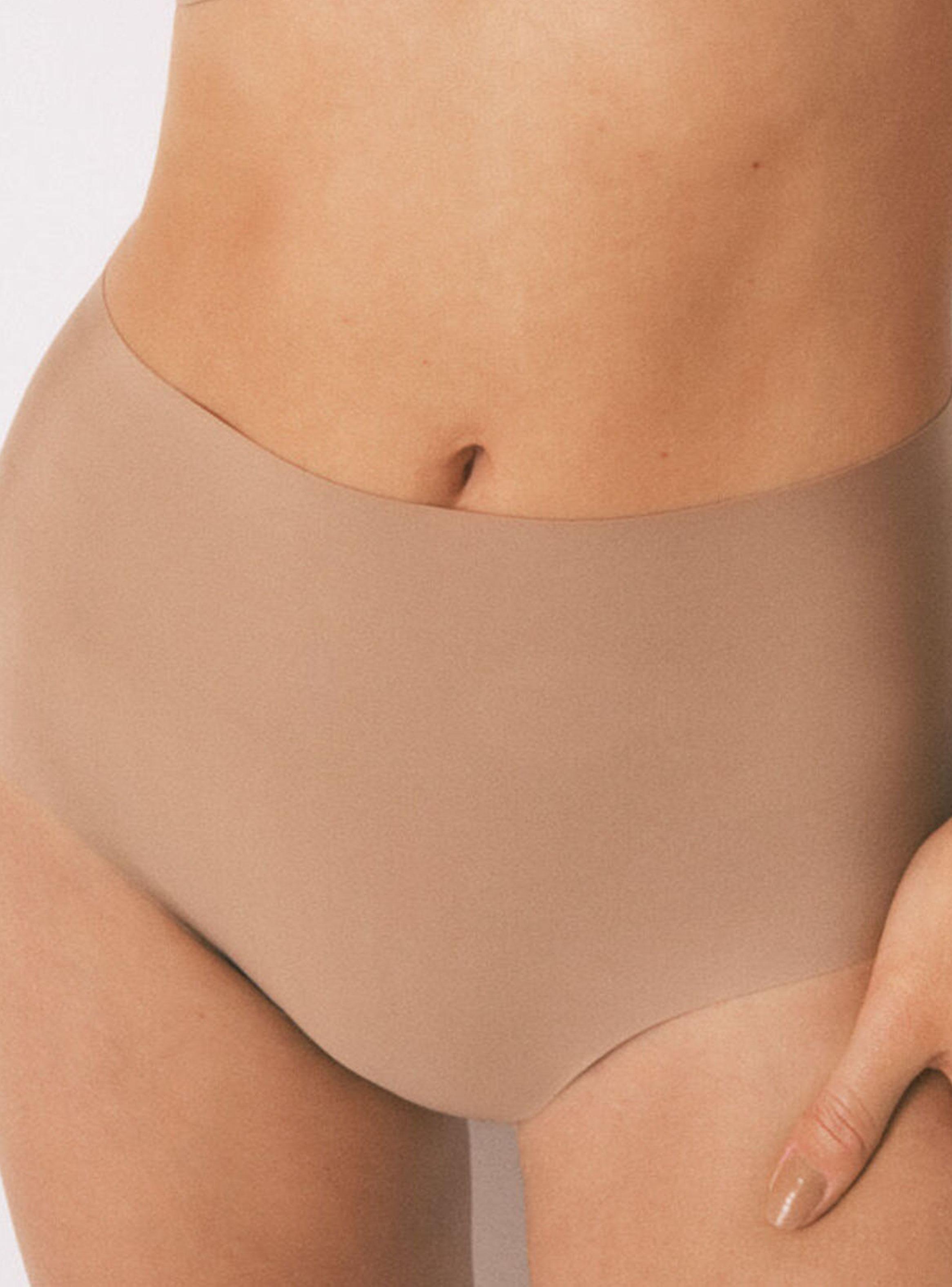 Calzón Alta Clean Cut Beige-3