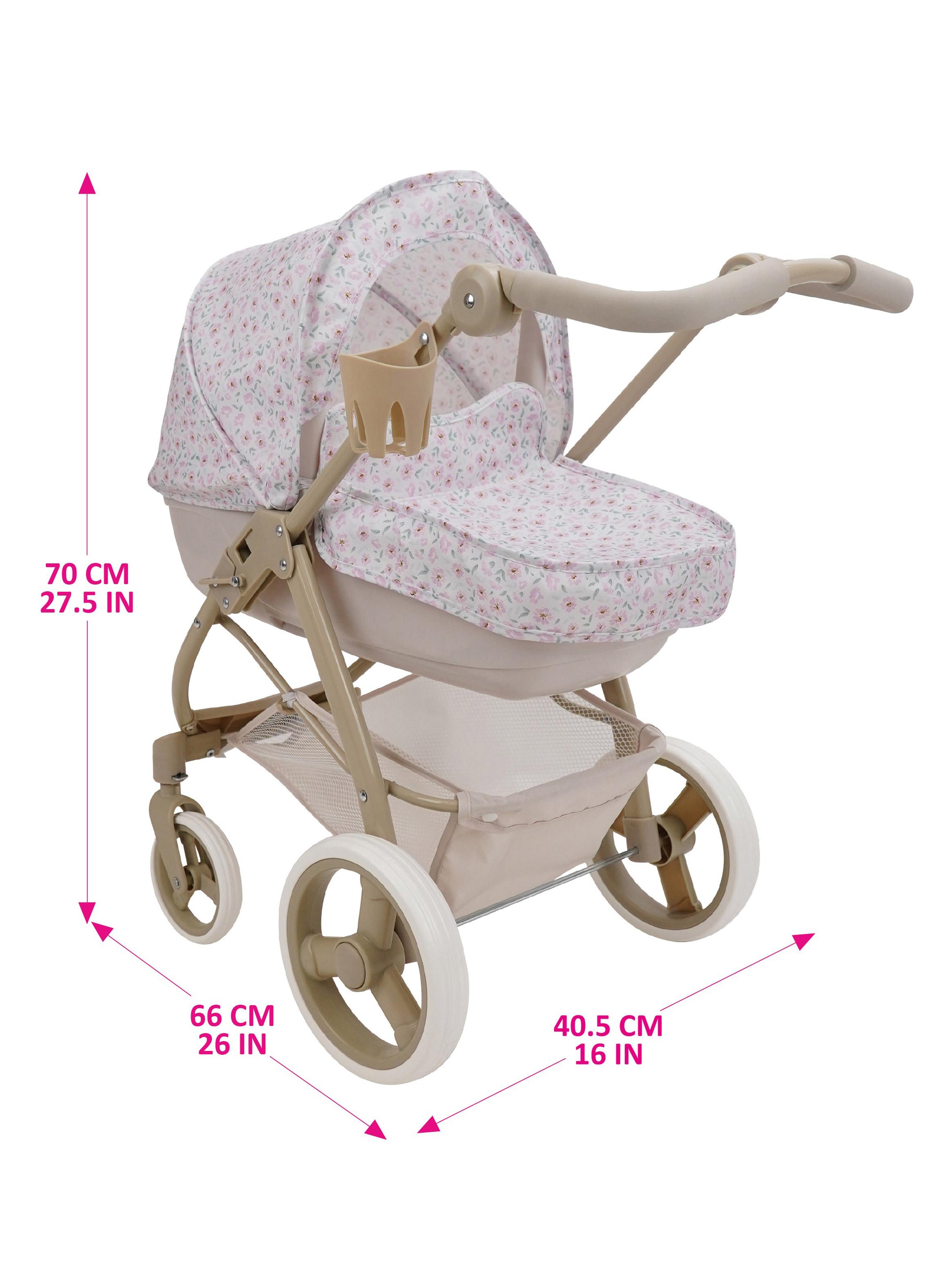 Coche de Muñecas Bella Petit Flora 2 en 1-2