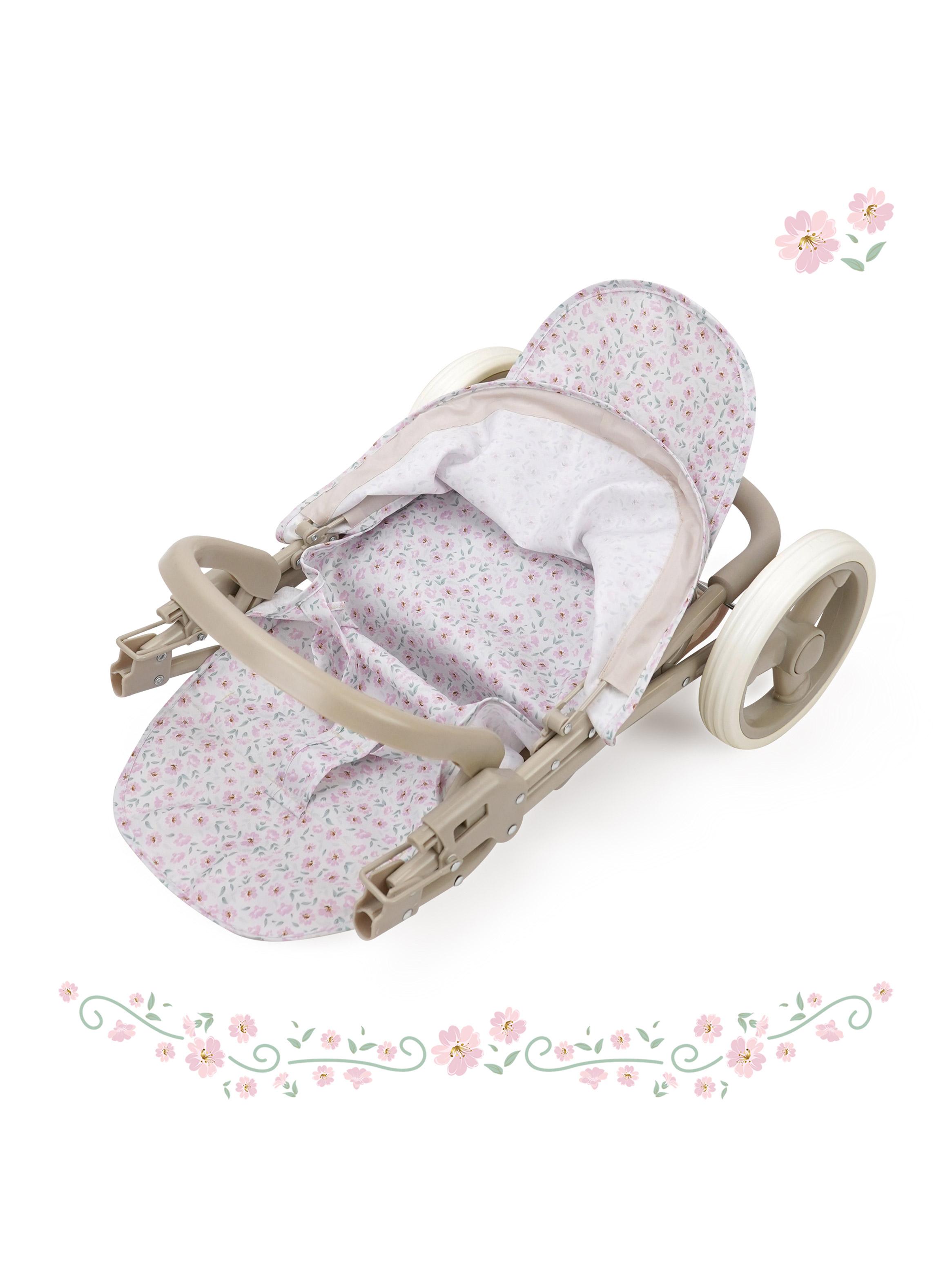 Coche de Muñecas Mabelle Duo Petit Flora-4