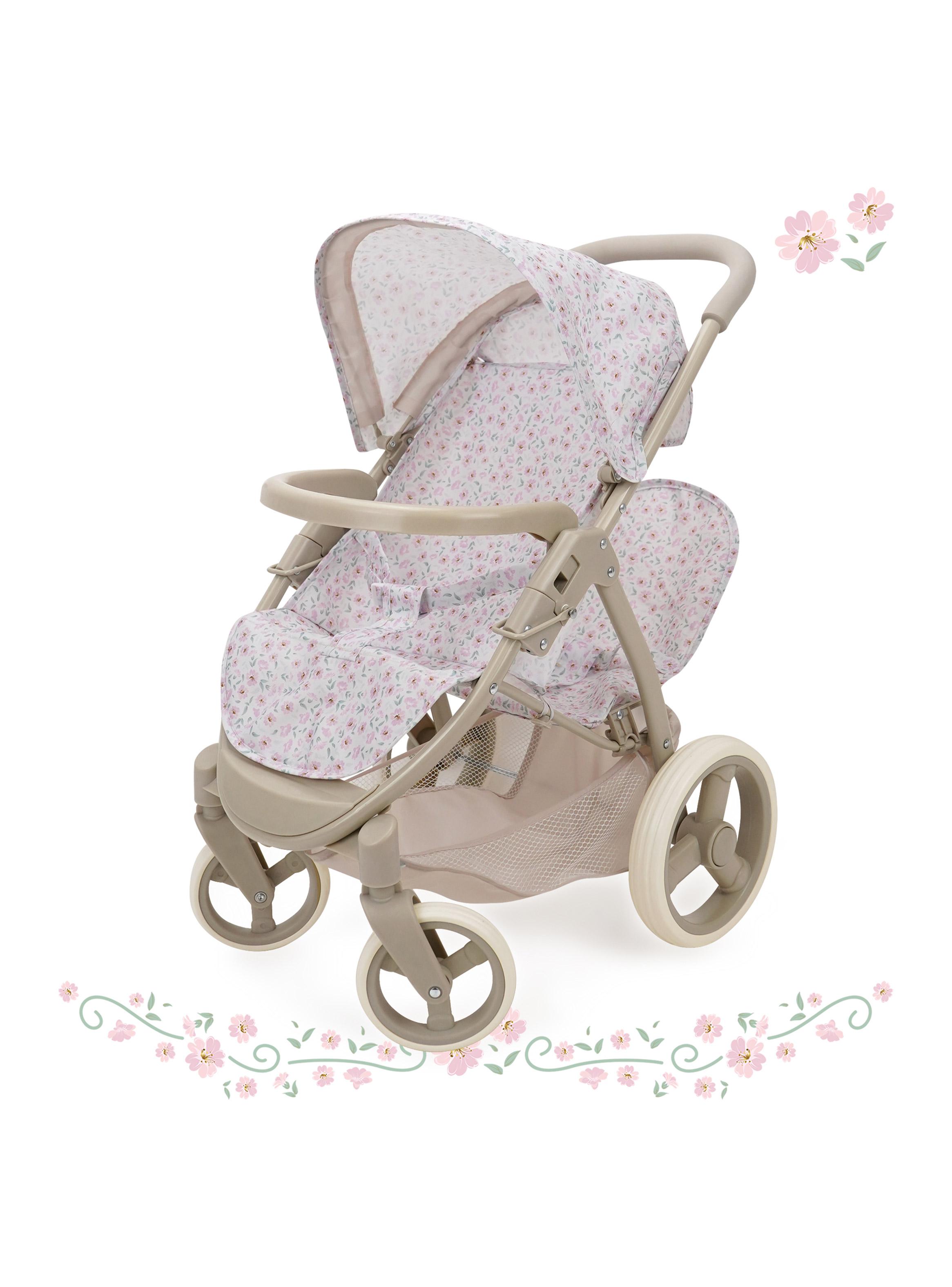 Coche de Muñecas Mabelle Duo Petit Flora-0