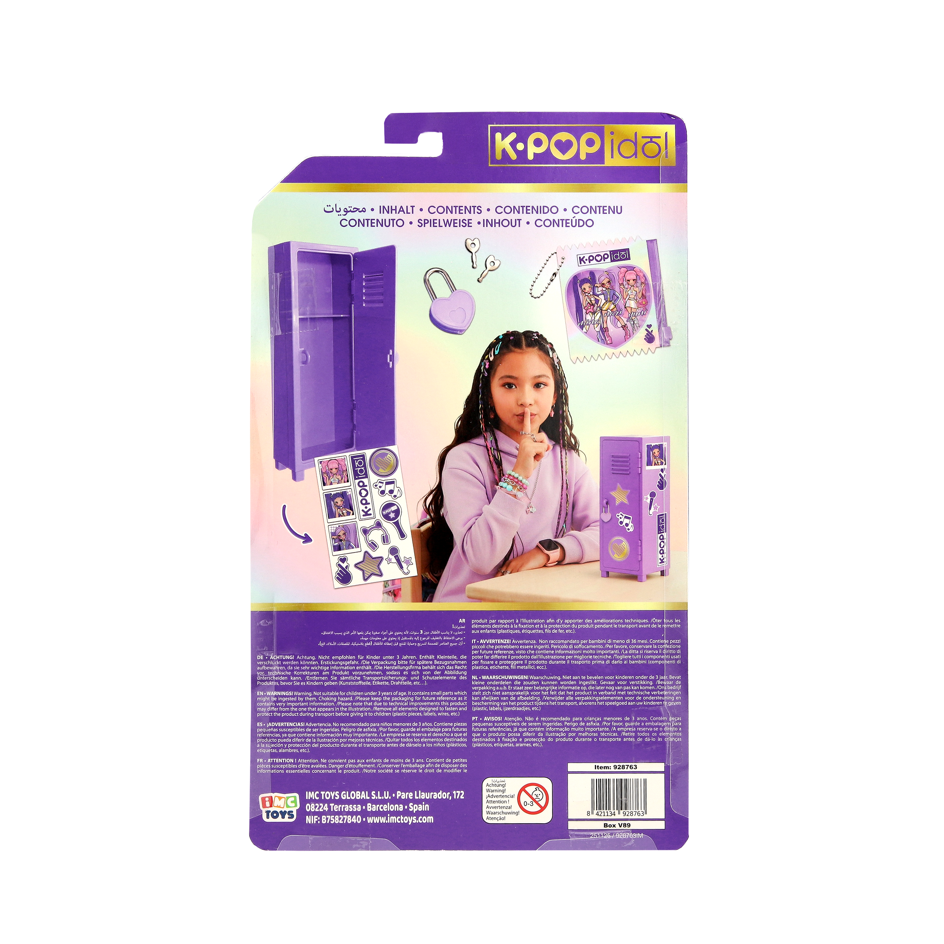 Juego de Creación y Diseño Locker K Pop Idol-4