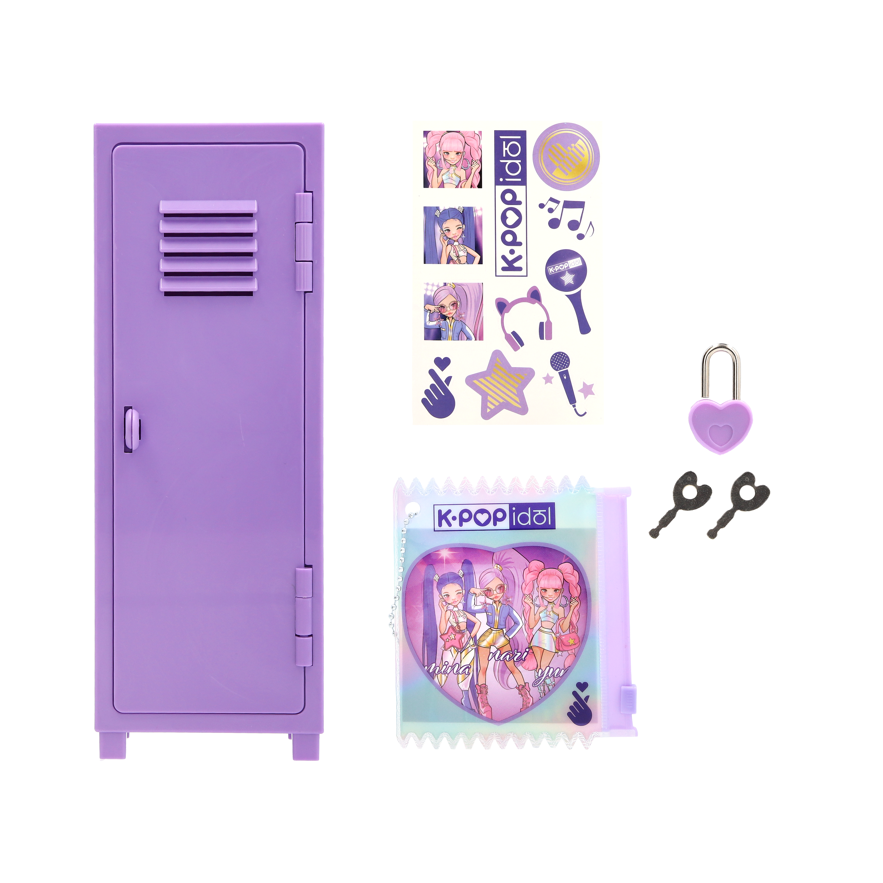 Juego de Creación y Diseño Locker K Pop Idol-0