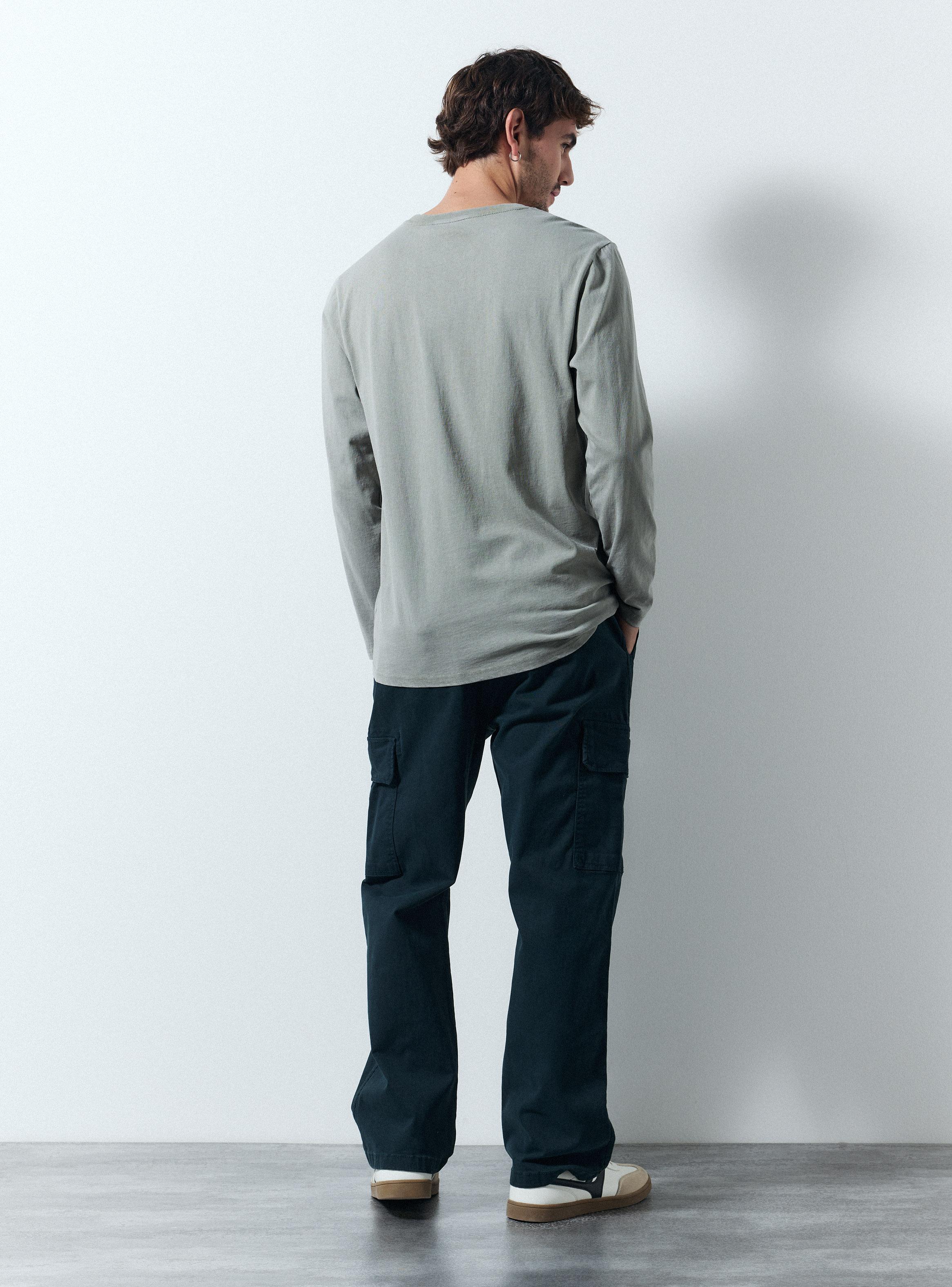 Pantalón Bolsillo Cargo-5