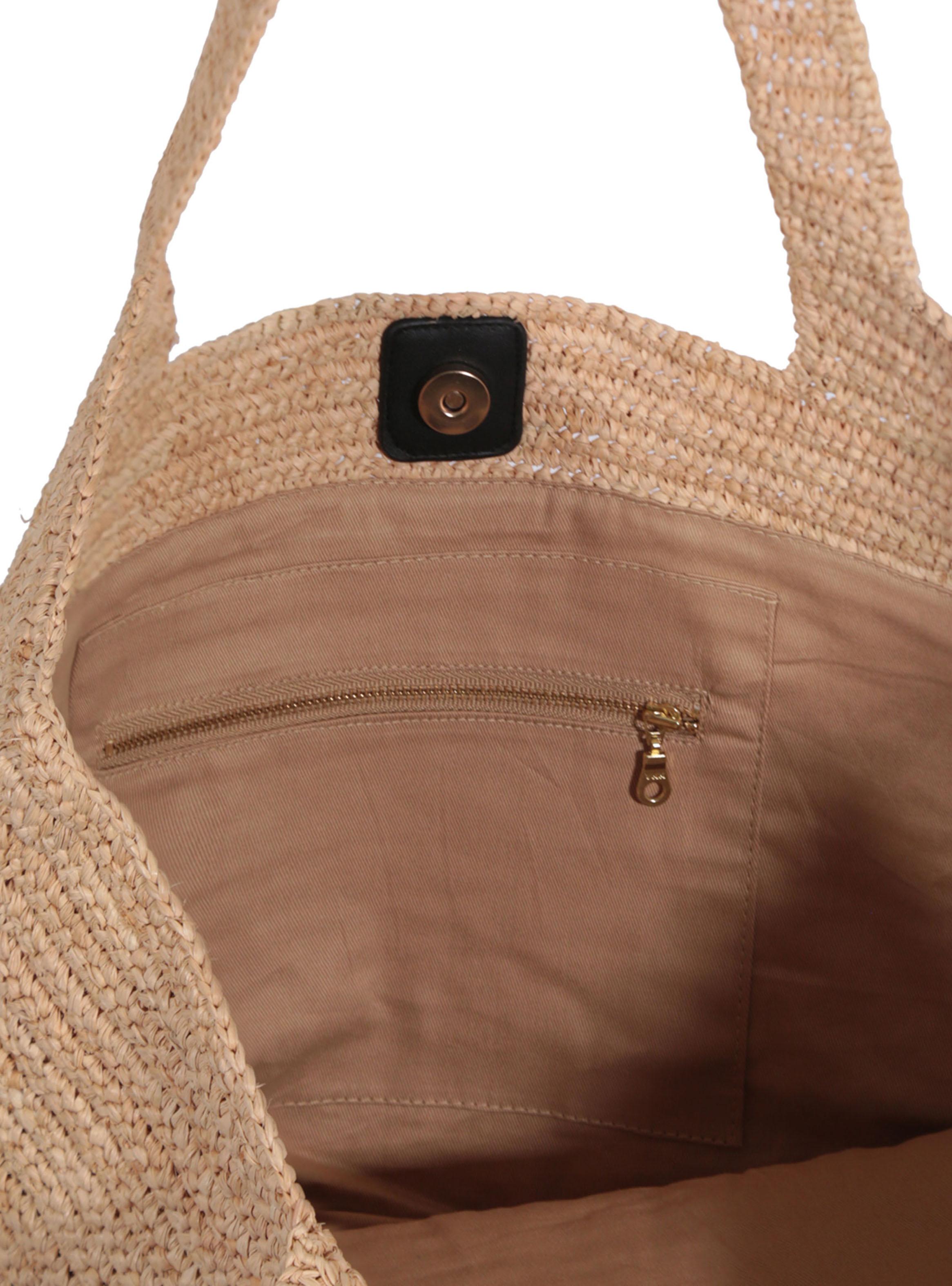 Bolso de Playa Raffia Basket Tote Bag XL-2