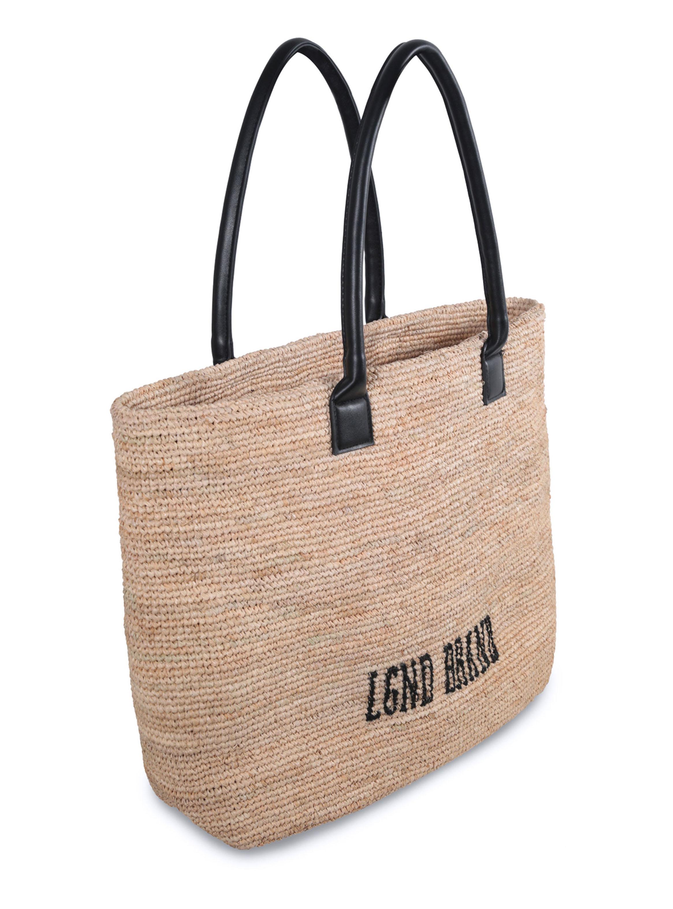 Bolso de Playa Raffia Tote Bag-2