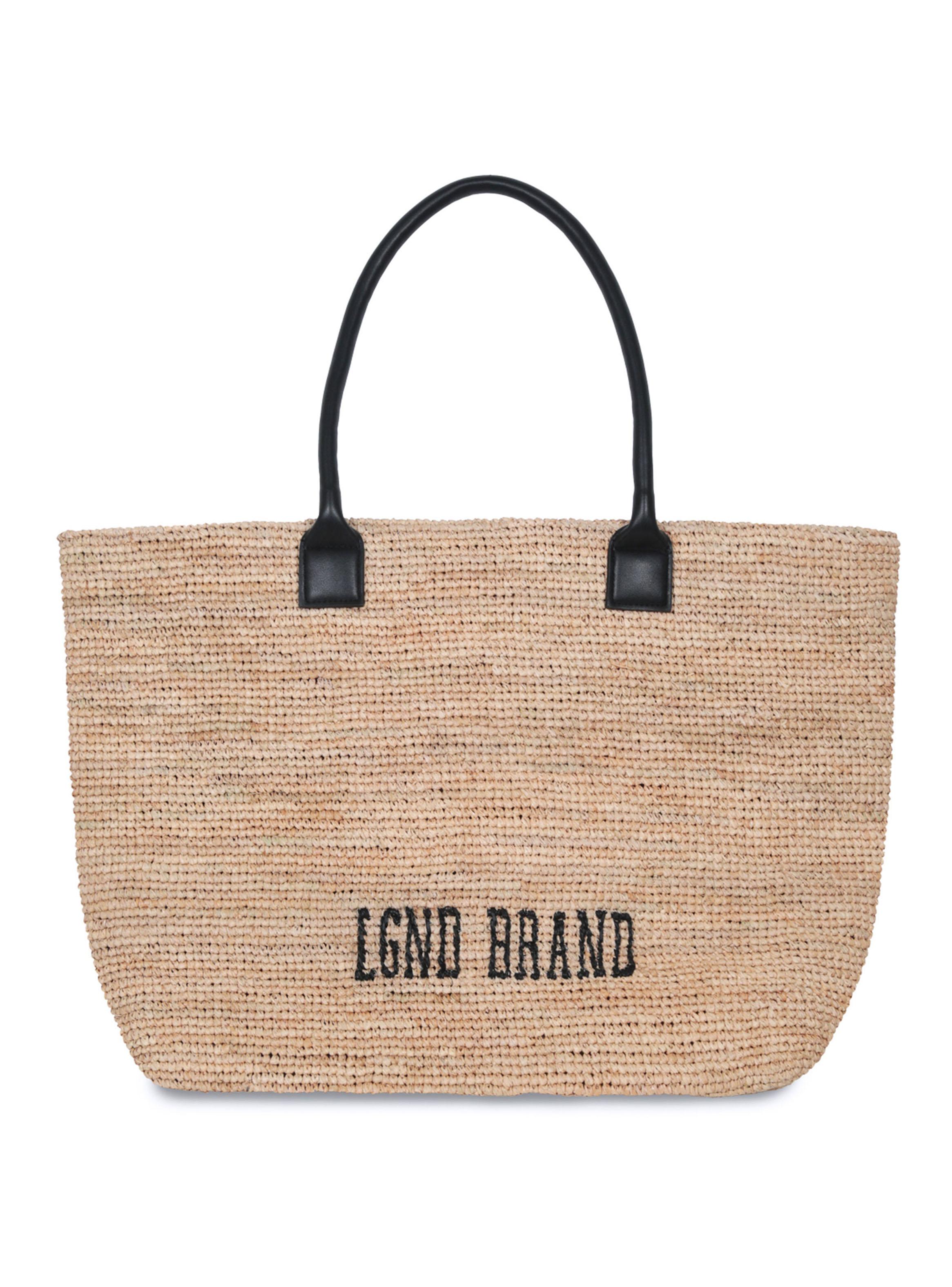 Bolso de Playa Raffia Tote Bag-0