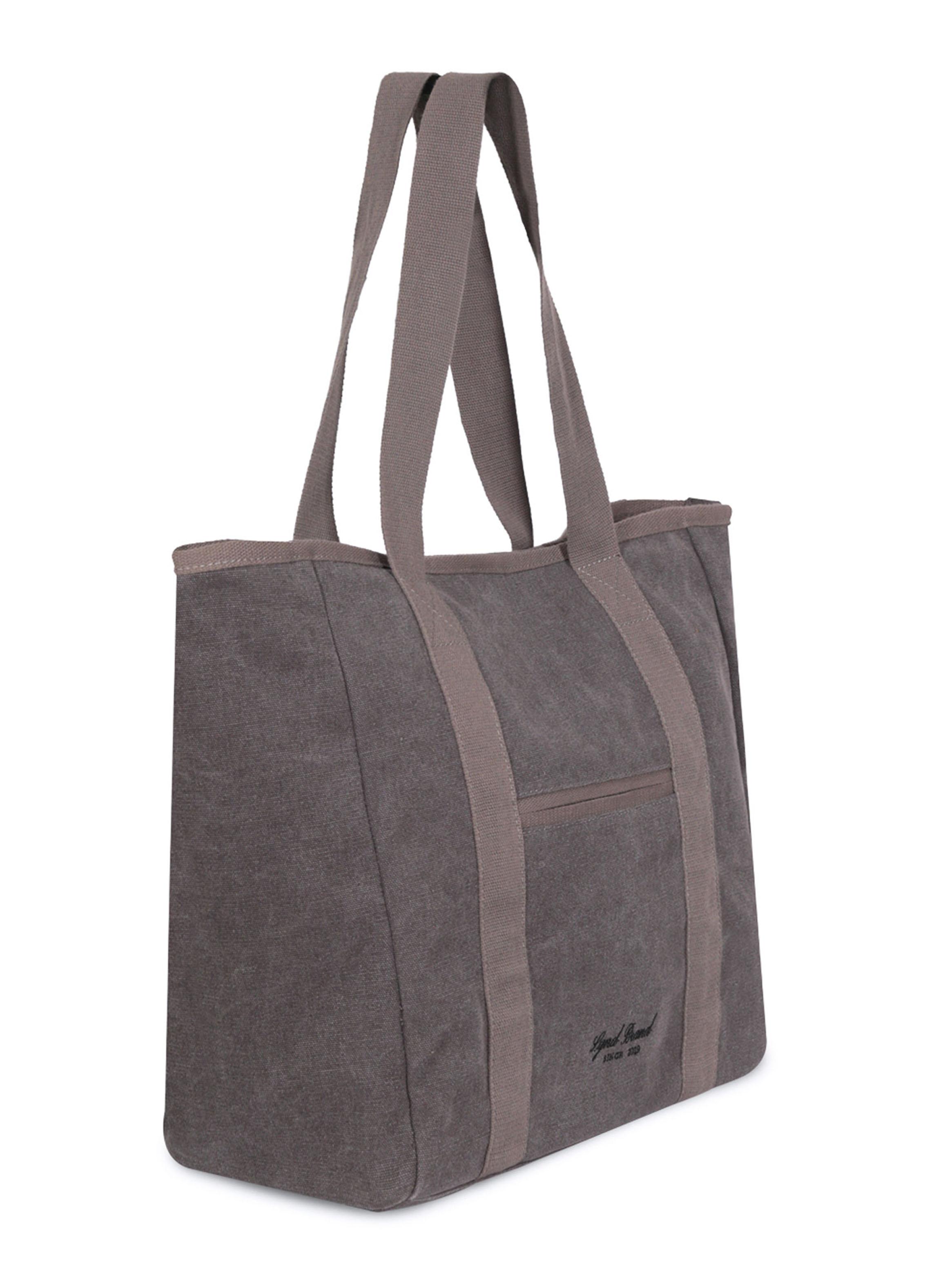 Cartera New Canvas Strap Tote Bag Coffee-2