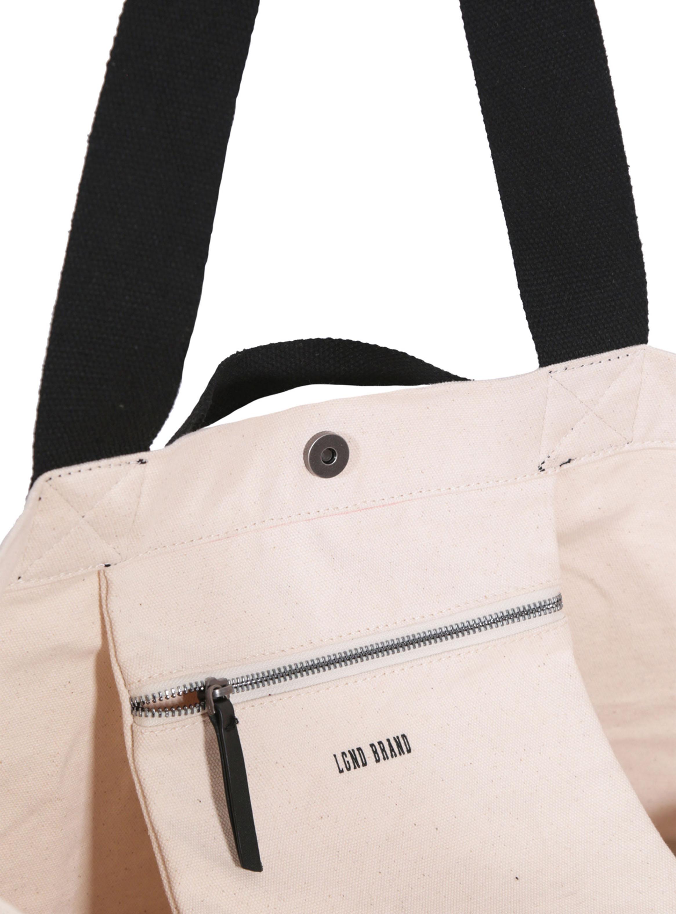 Cartera New Canvas Tote Bag Duo Black-3