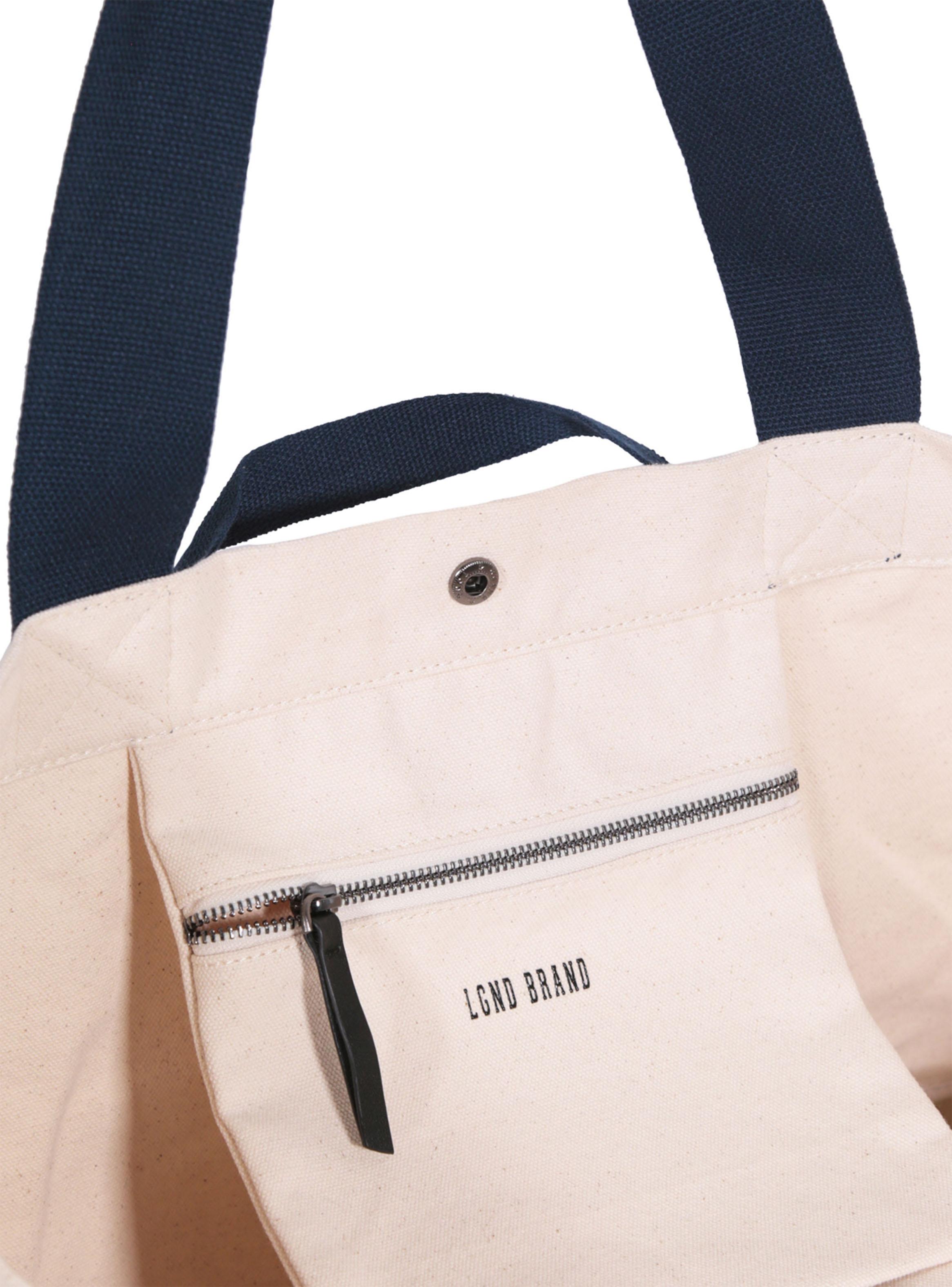 Cartera New Canvas Tote Bag Duo Navy-3