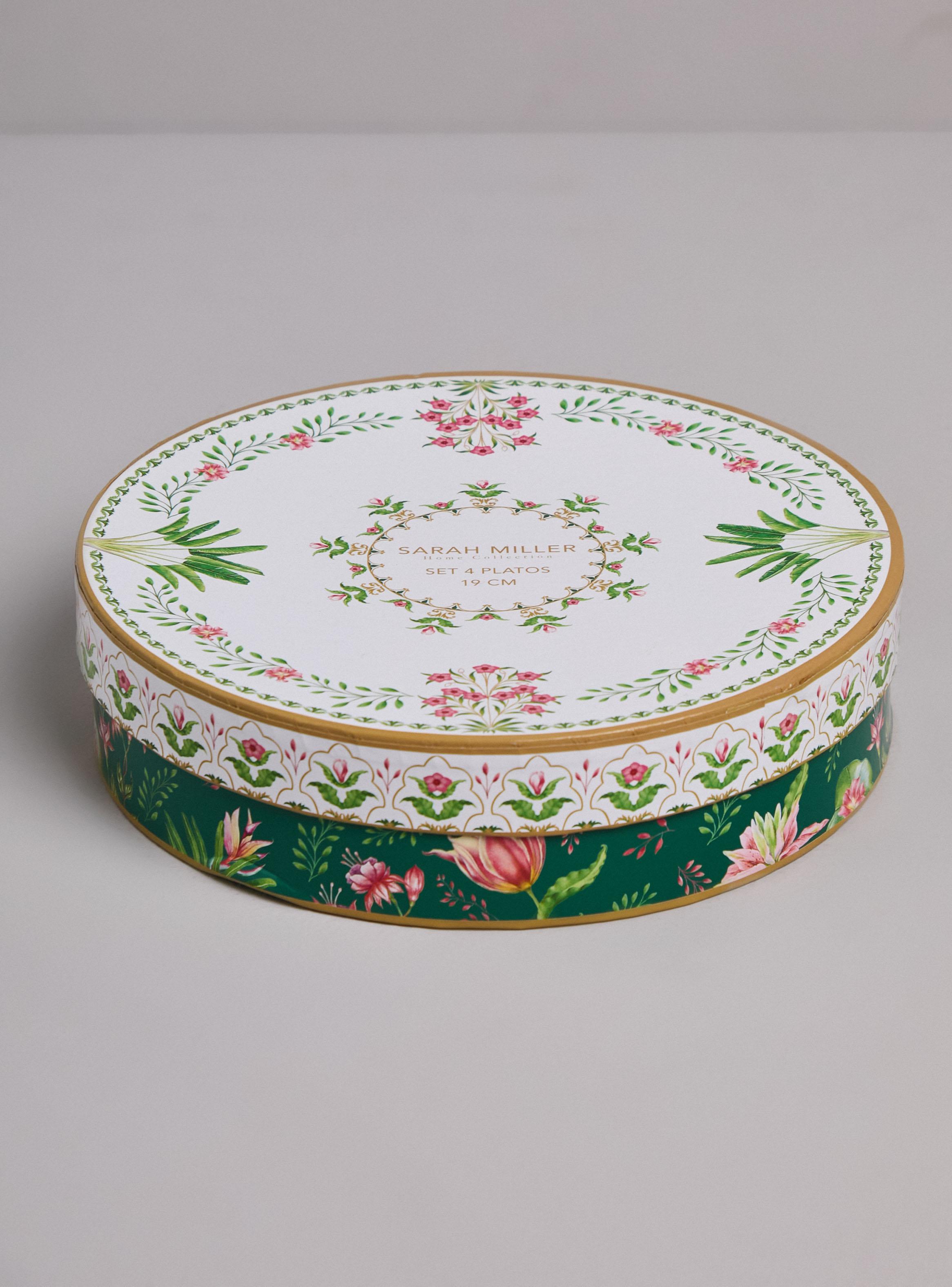 Set de 4 Platos Botanic Chic-3