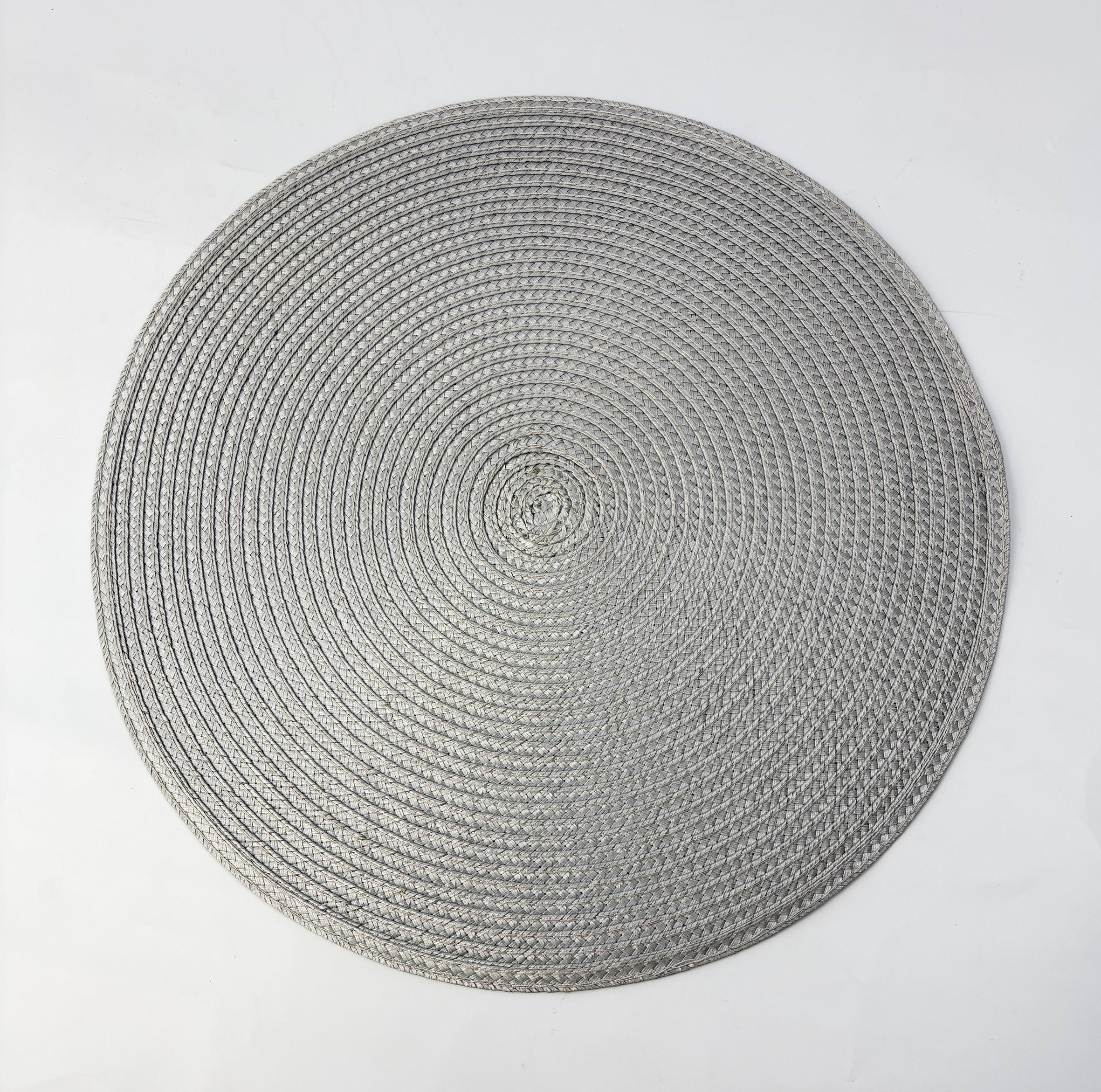 Individual Redondo Gris 38 cm-0