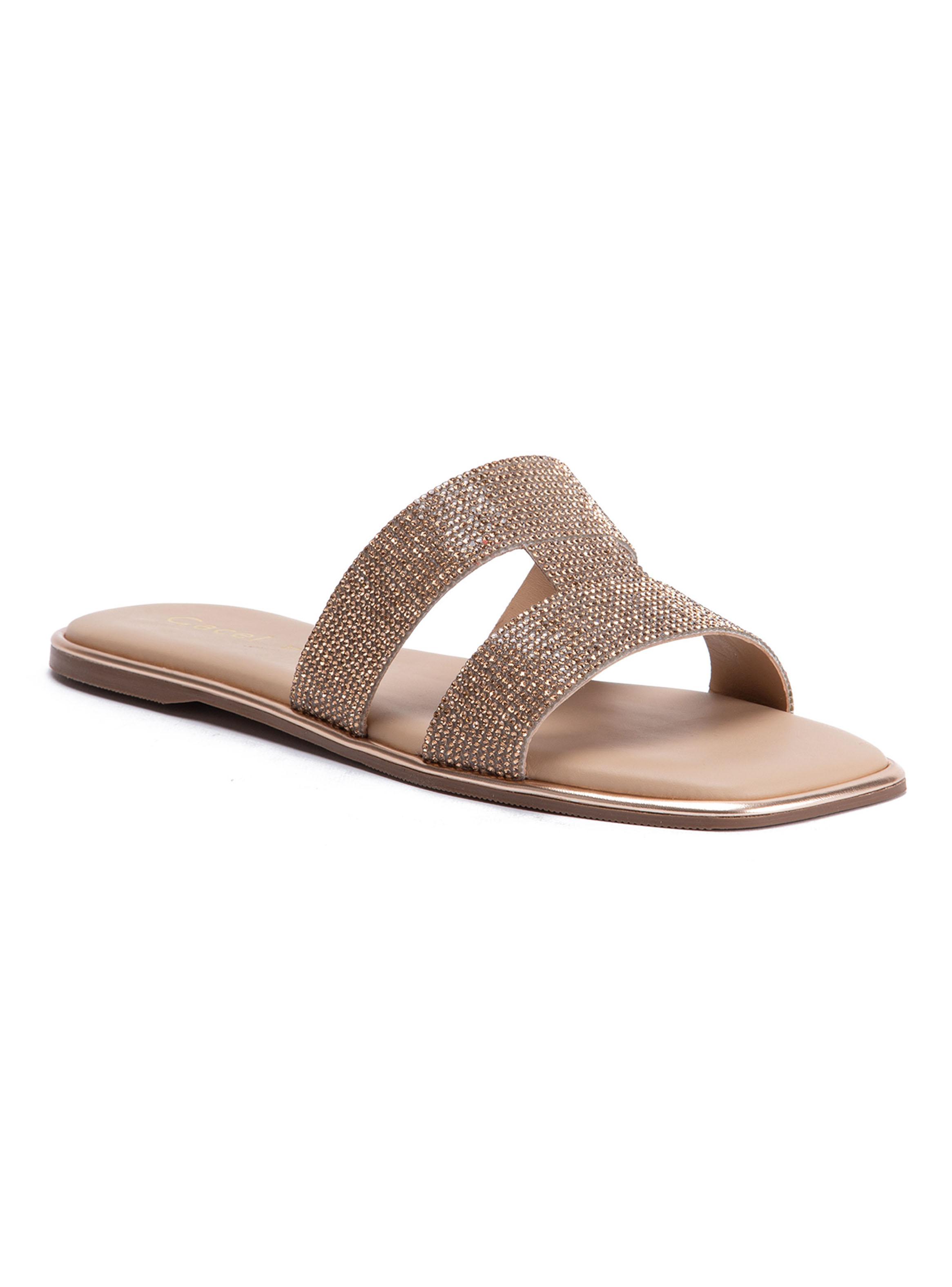 Sandalia  Cuero Odeth 660533 Mujer-2