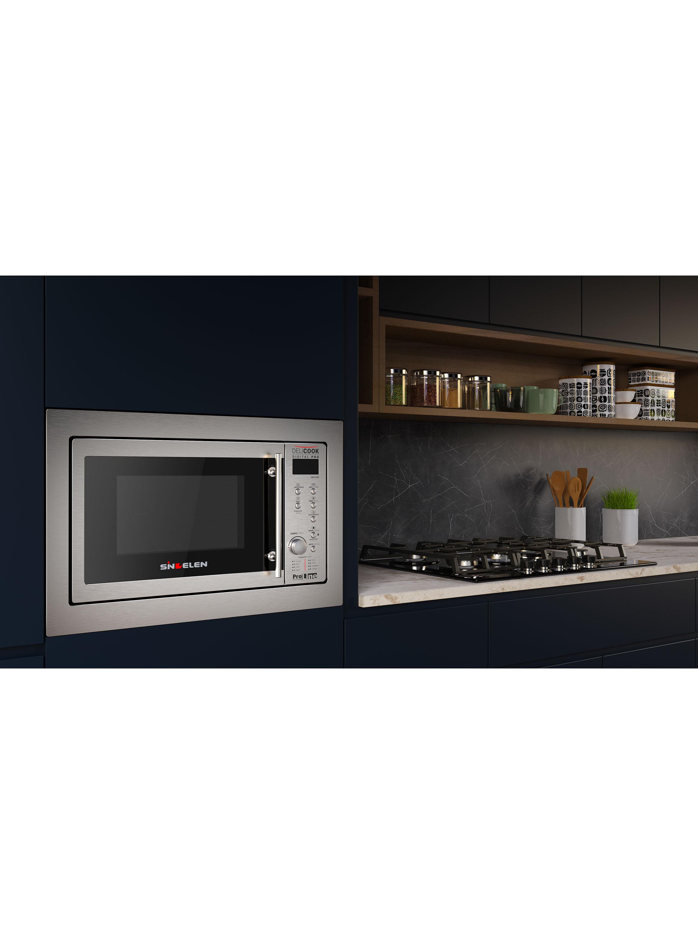 Microondas Empotrable Digital 26 Litros MDE-26IN-6