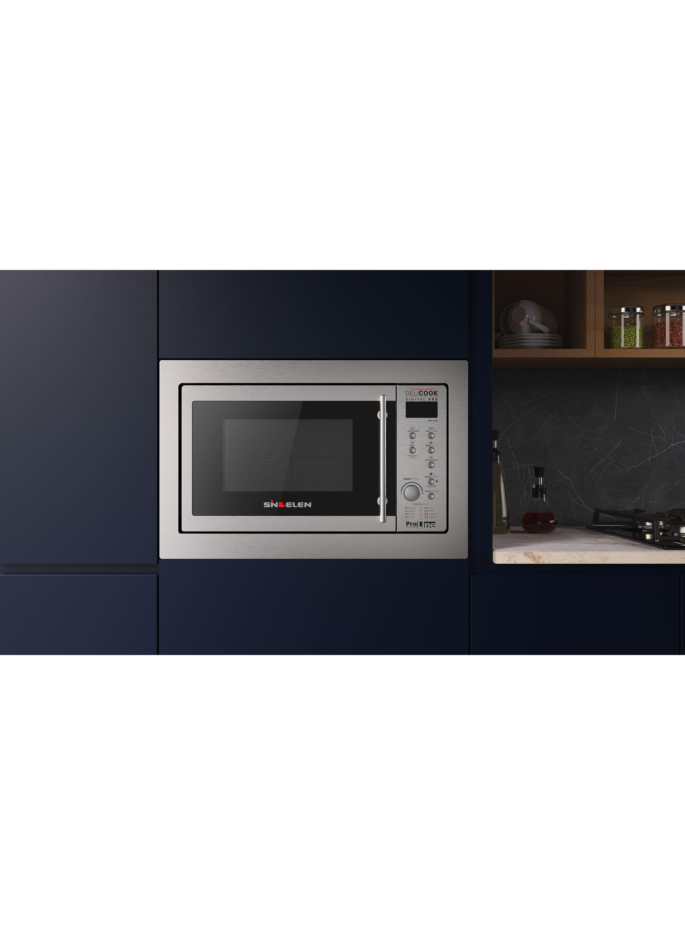 Microondas Empotrable Digital 26 Litros MDE-26IN-5