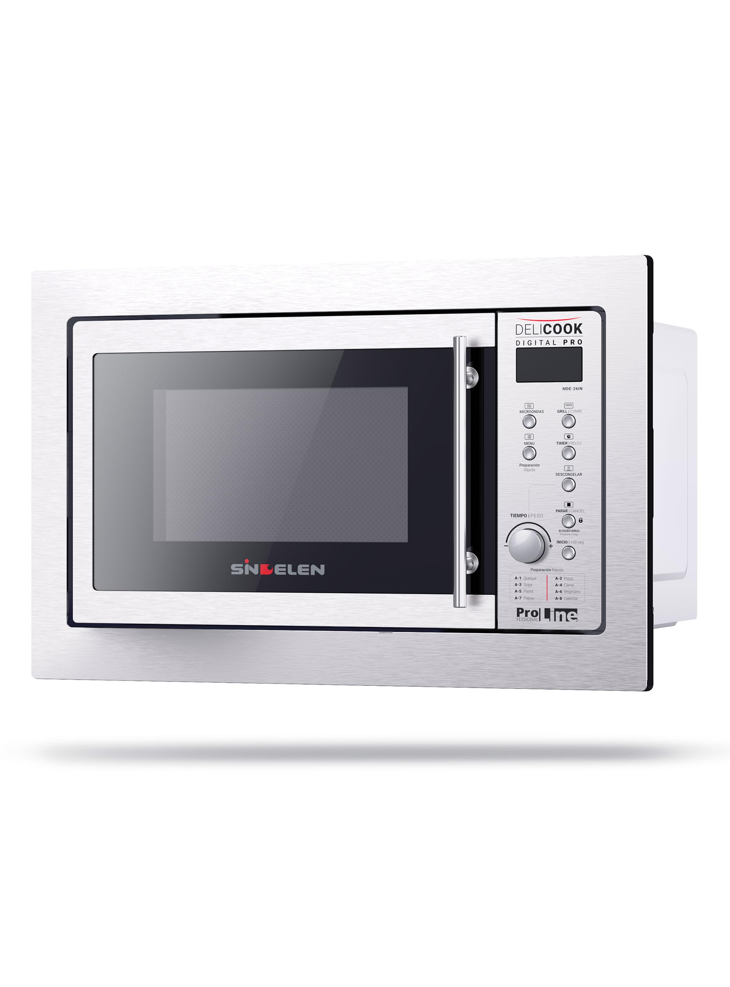Microondas Empotrable Digital 26 Litros MDE-26IN-3