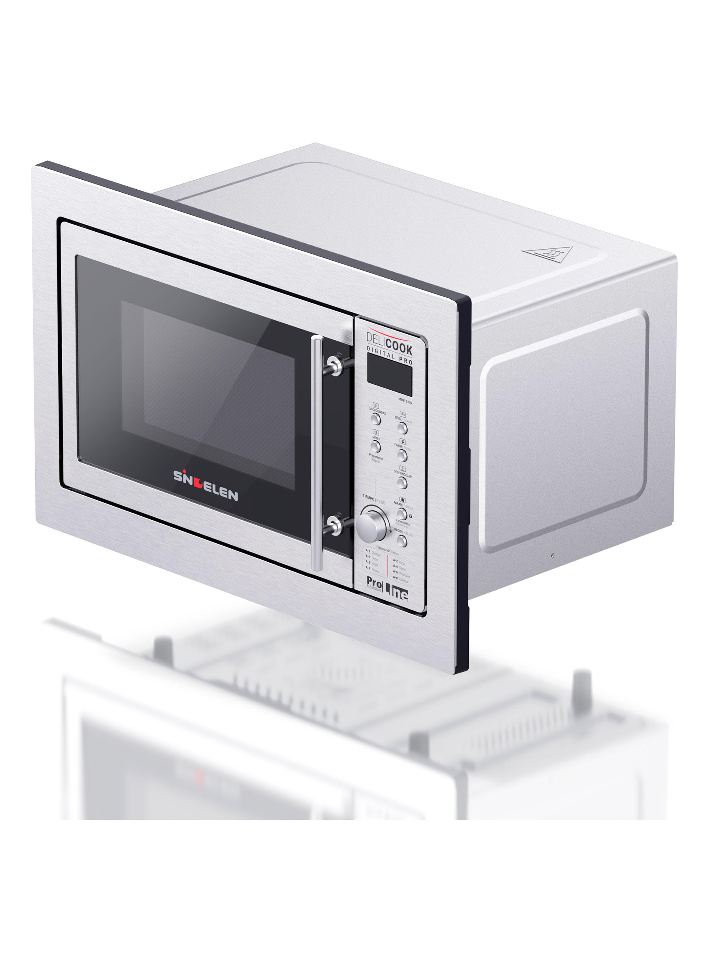 Microondas Empotrable Digital 26 Litros MDE-26IN-4