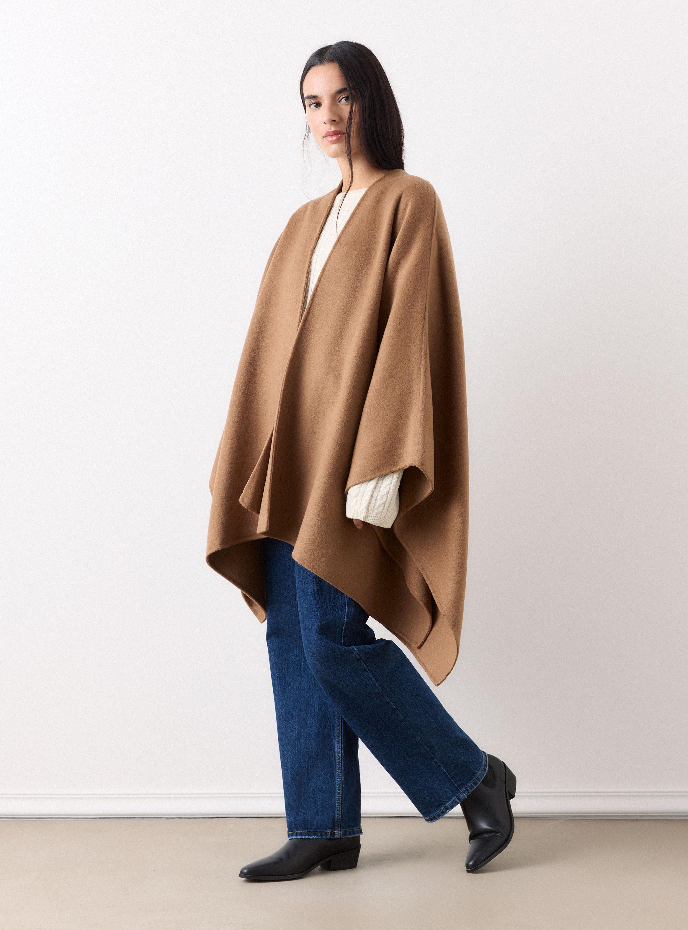 Abrigo Lana Hecho a Mano-4